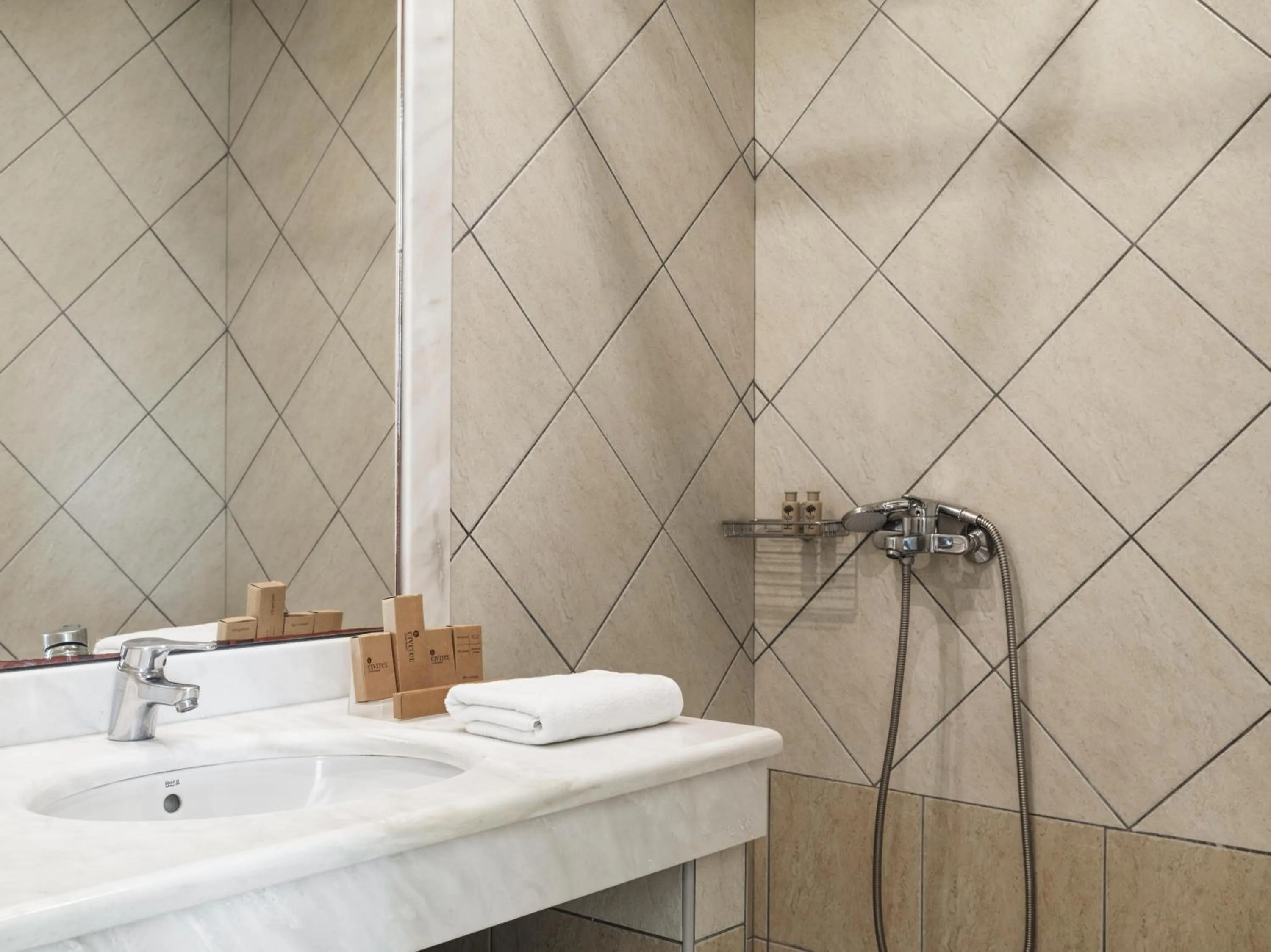 Bathroom in Civitel Creta Beach