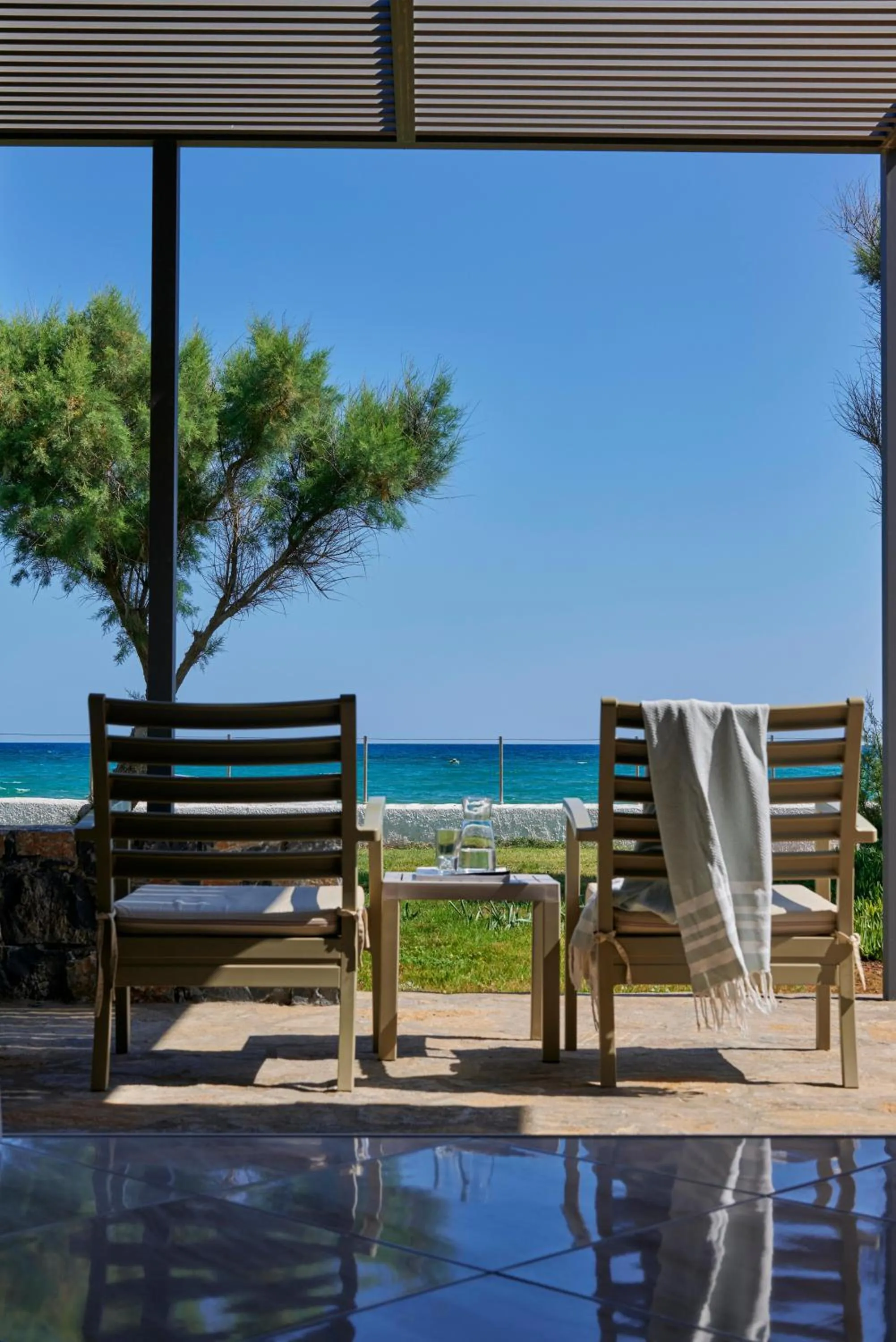 Balcony/Terrace in Civitel Creta Beach