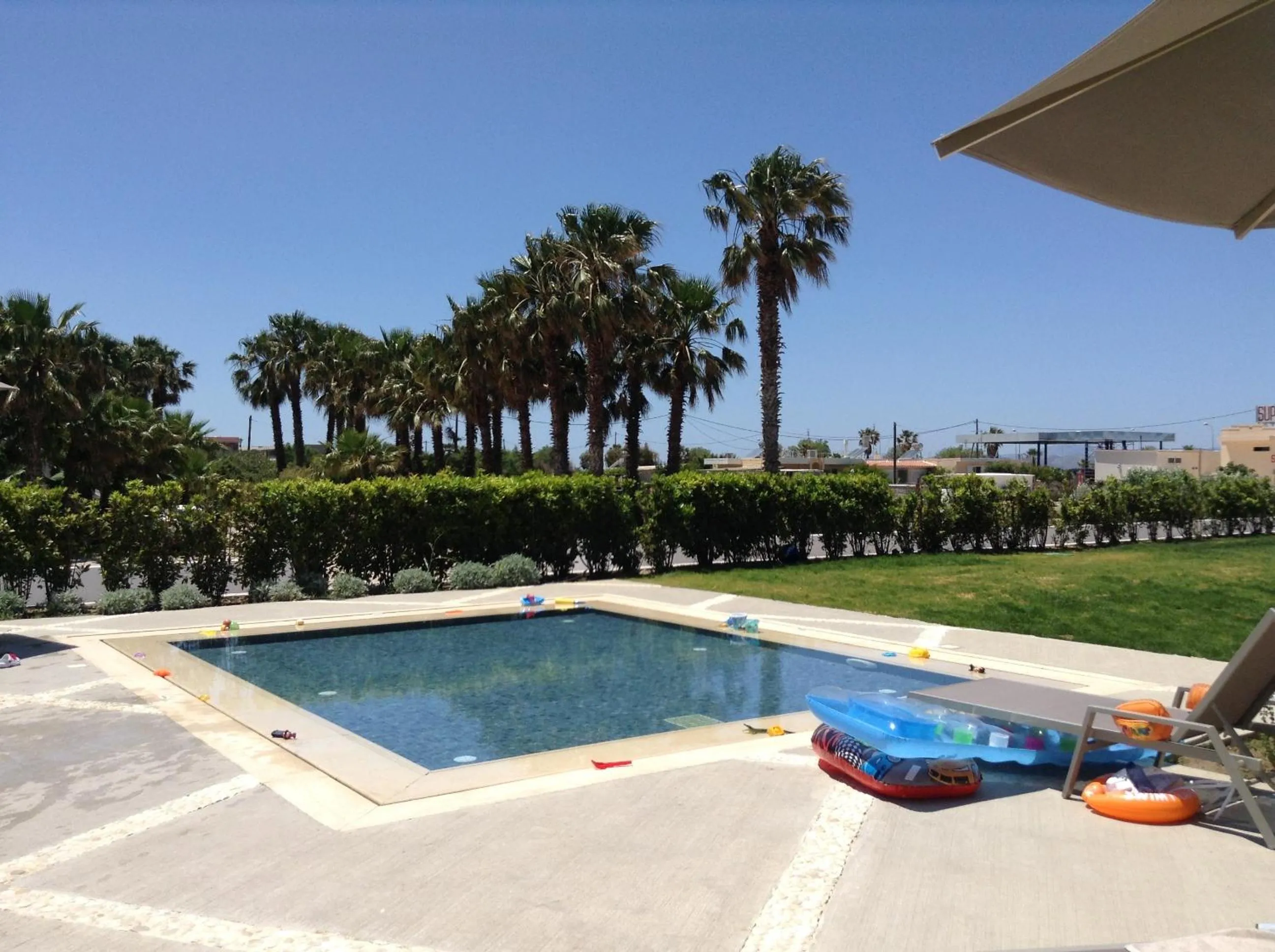 Swimming pool in Pelagos Suites Hotel & Spa