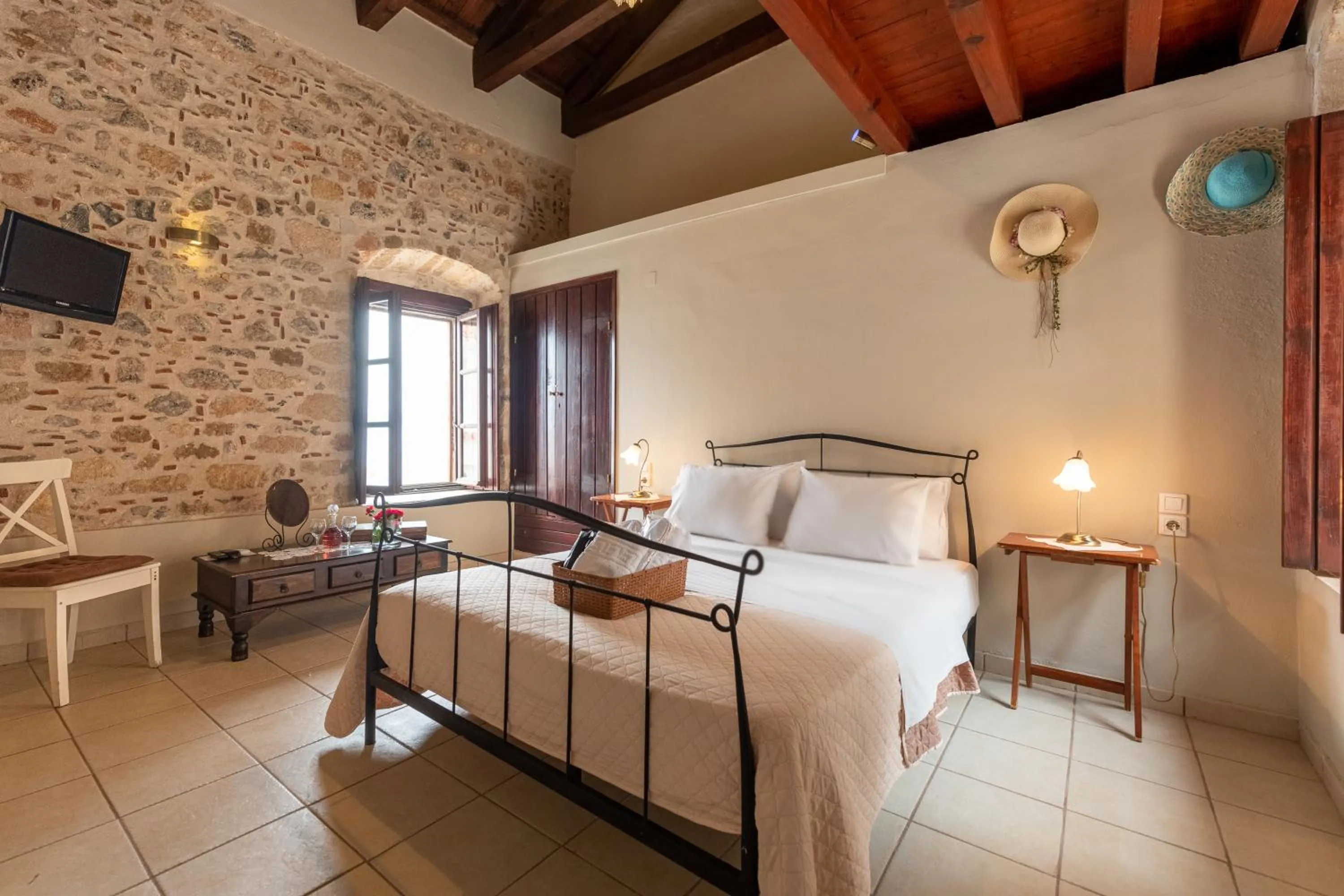 Bed in Guesthouse Kellia