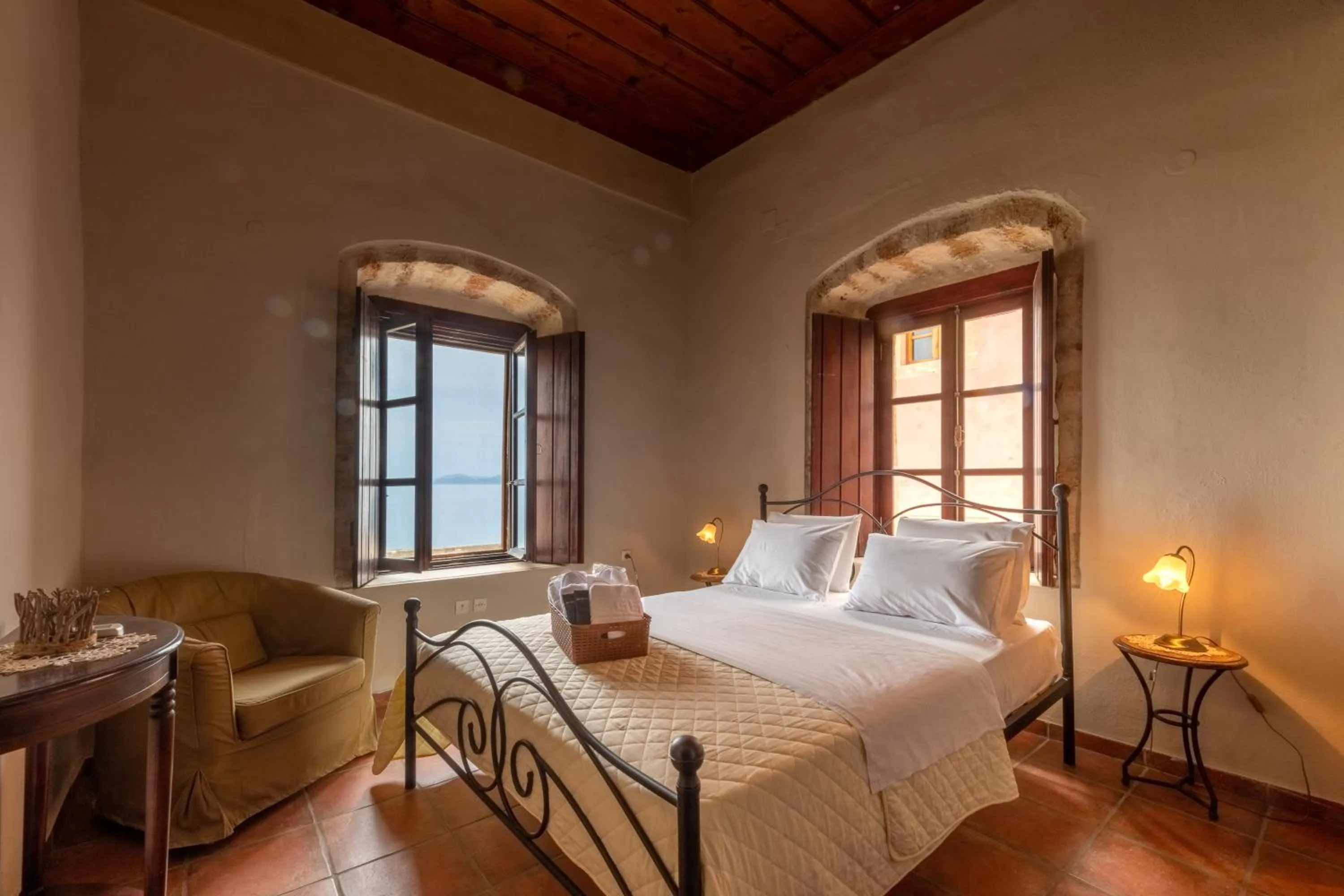 Bed in Guesthouse Kellia