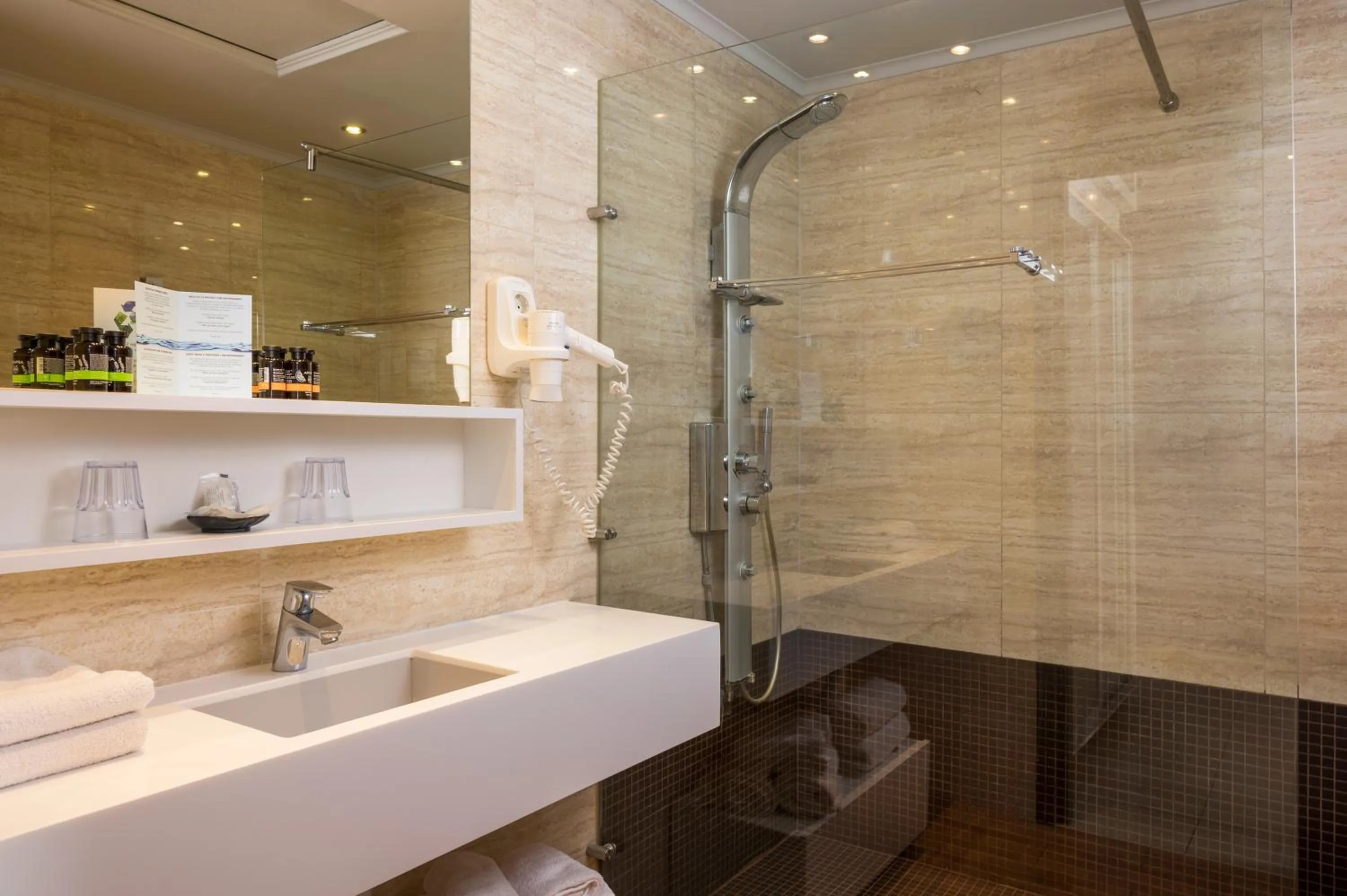 Bathroom in Corissia Princess Hotel