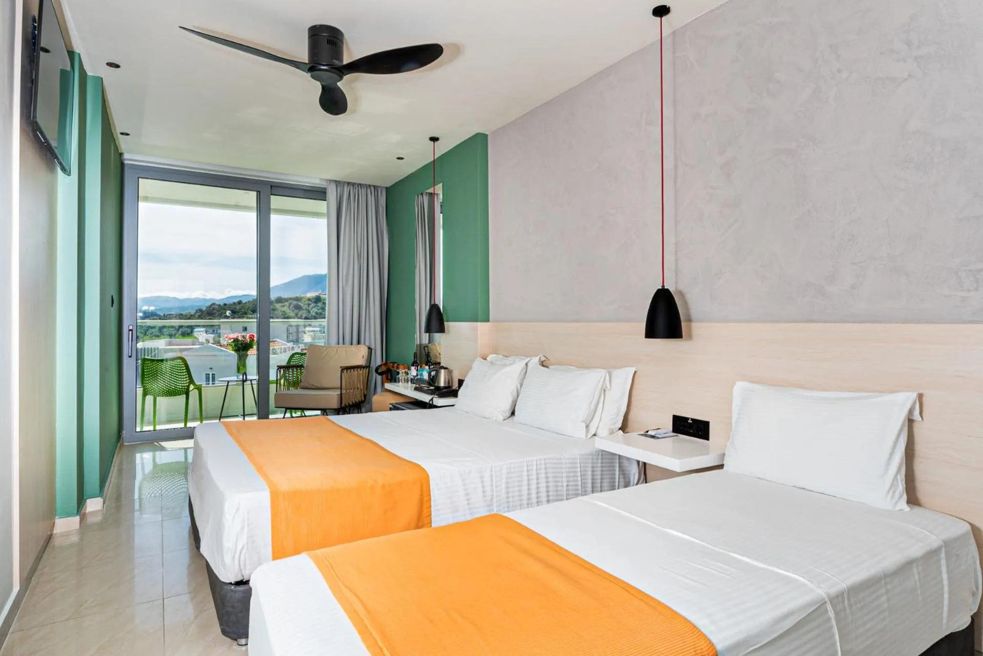 Bedroom, Bed in Corissia Princess Hotel