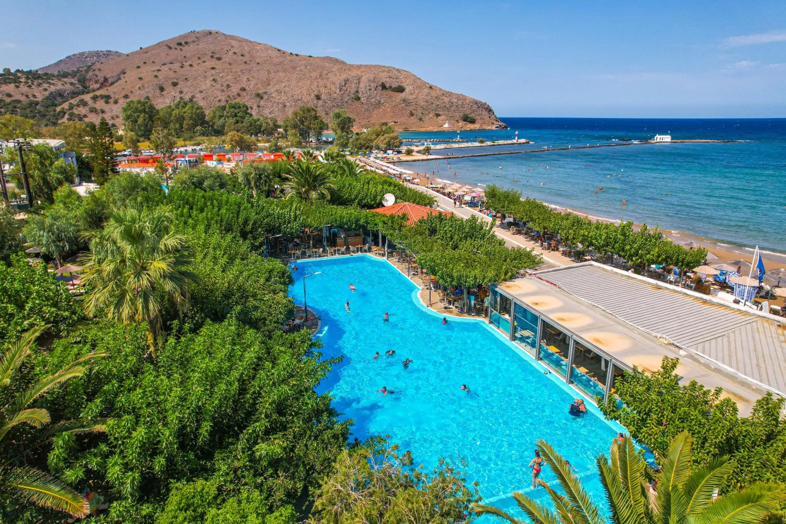 Bird's eye view in Corissia Princess Hotel