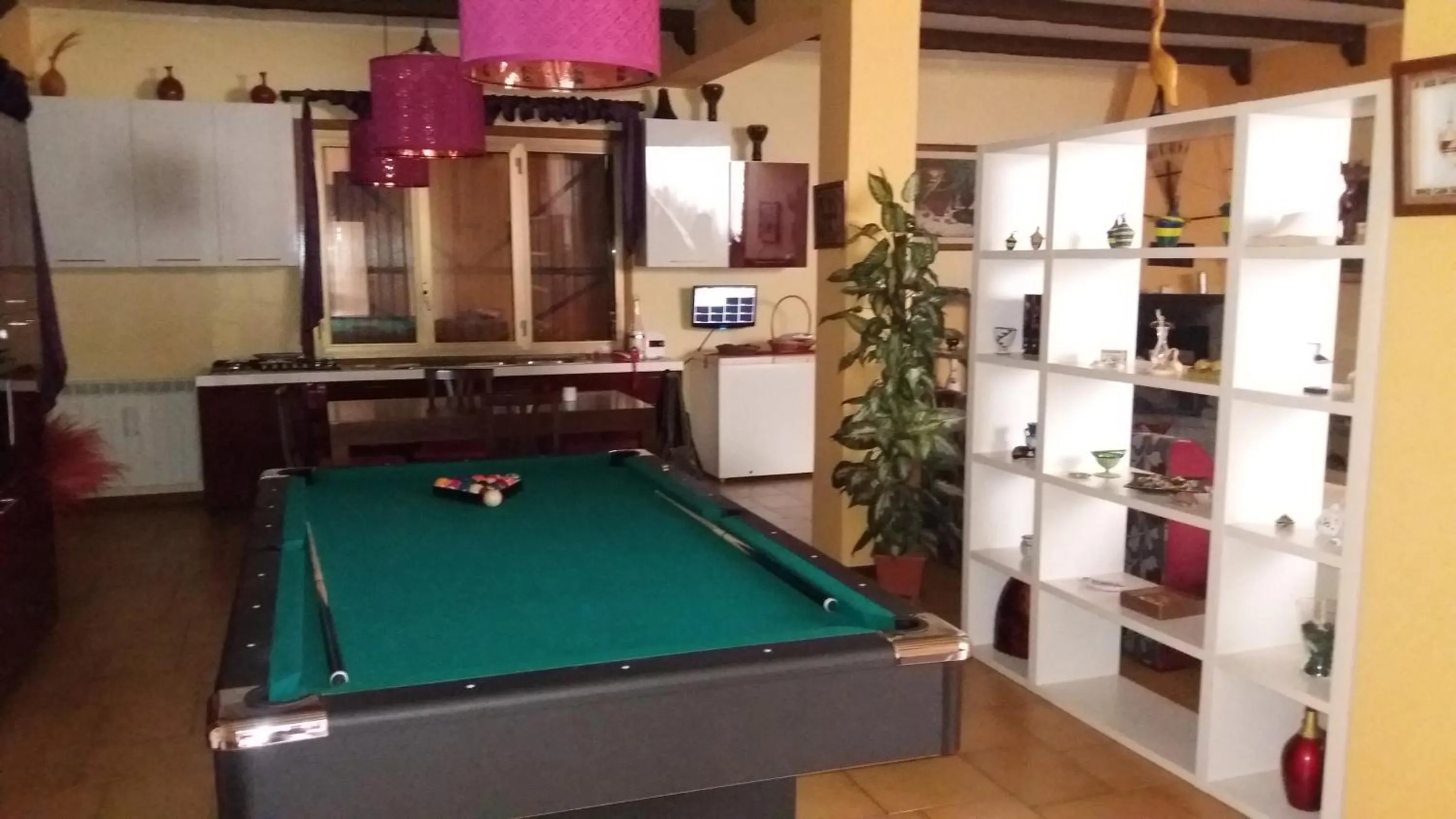 Communal lounge/ TV room in B&B Le Tre Rose Di Maria