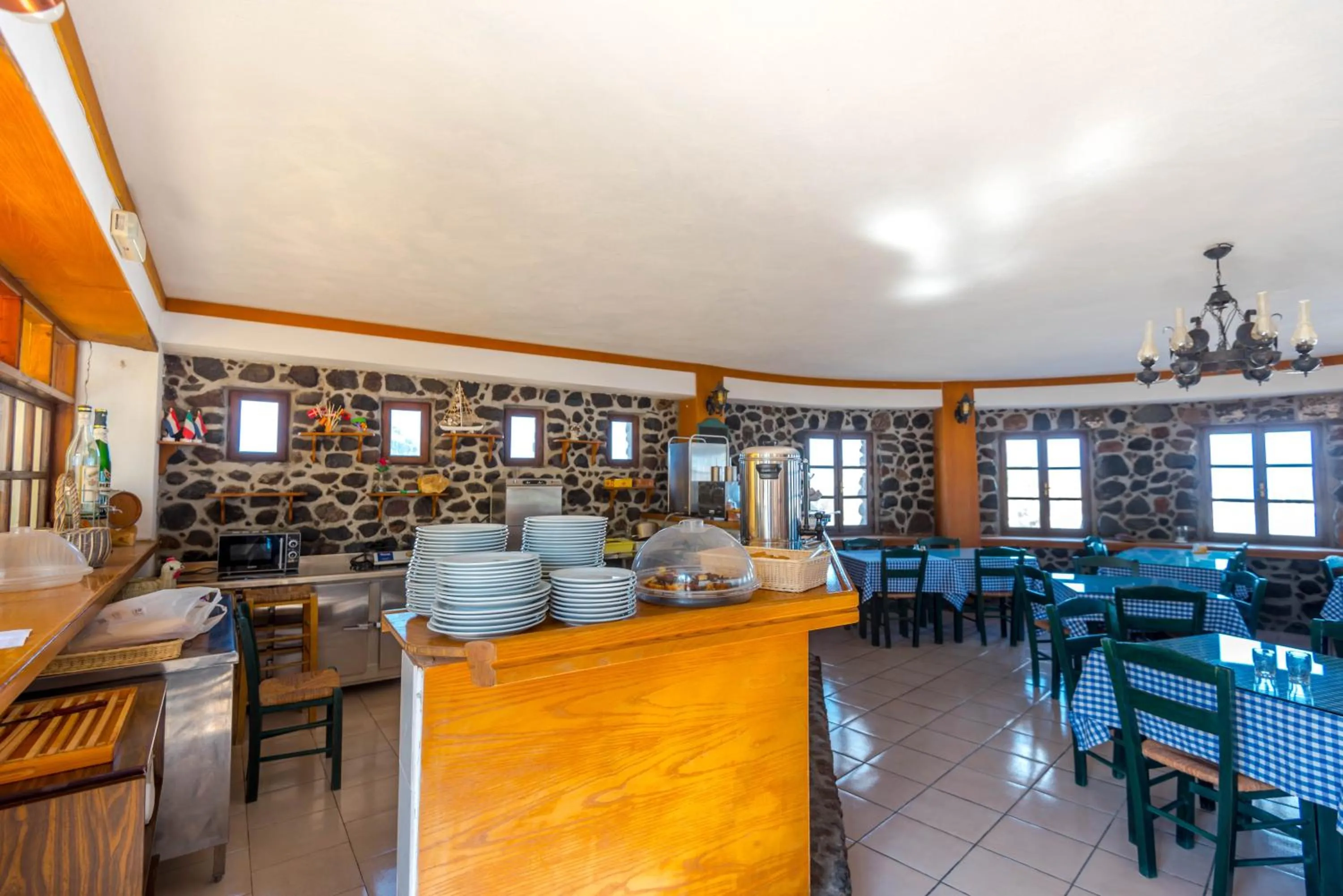 Buffet breakfast in Caldera View Resort - Adults Only