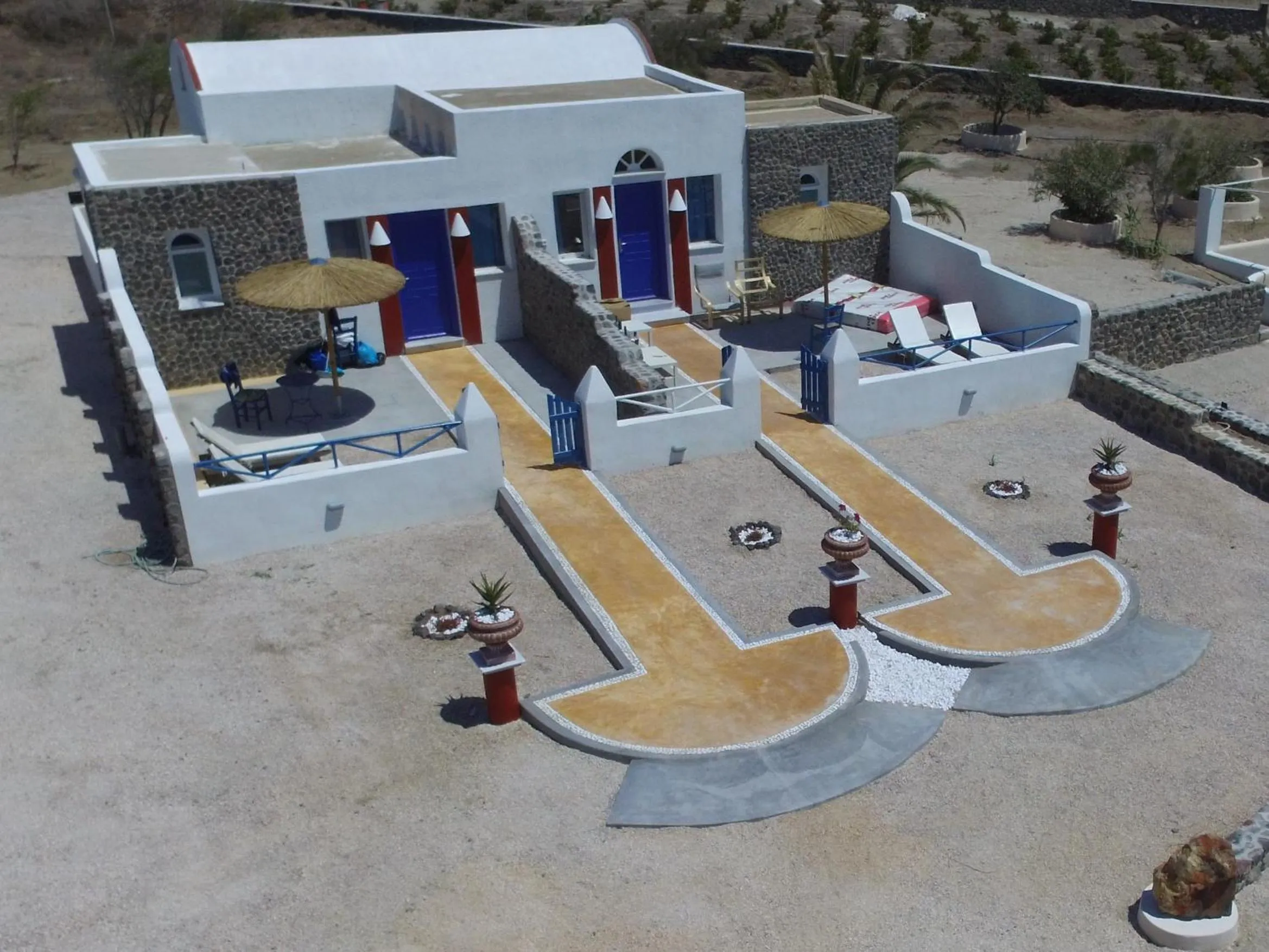 Patio in Caldera View Resort - Adults Only