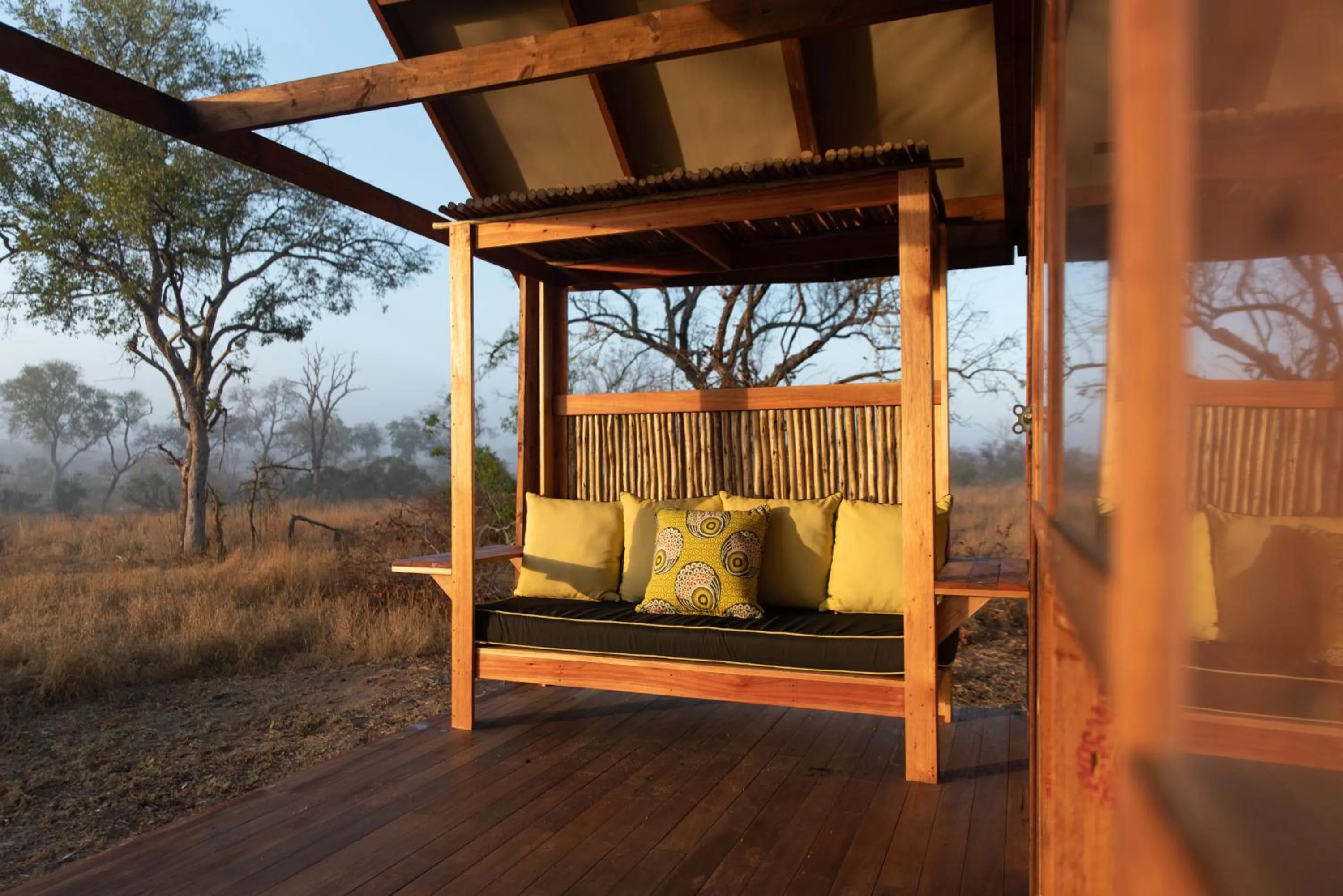 Balcony/Terrace in Buffelshoek Tented Camp