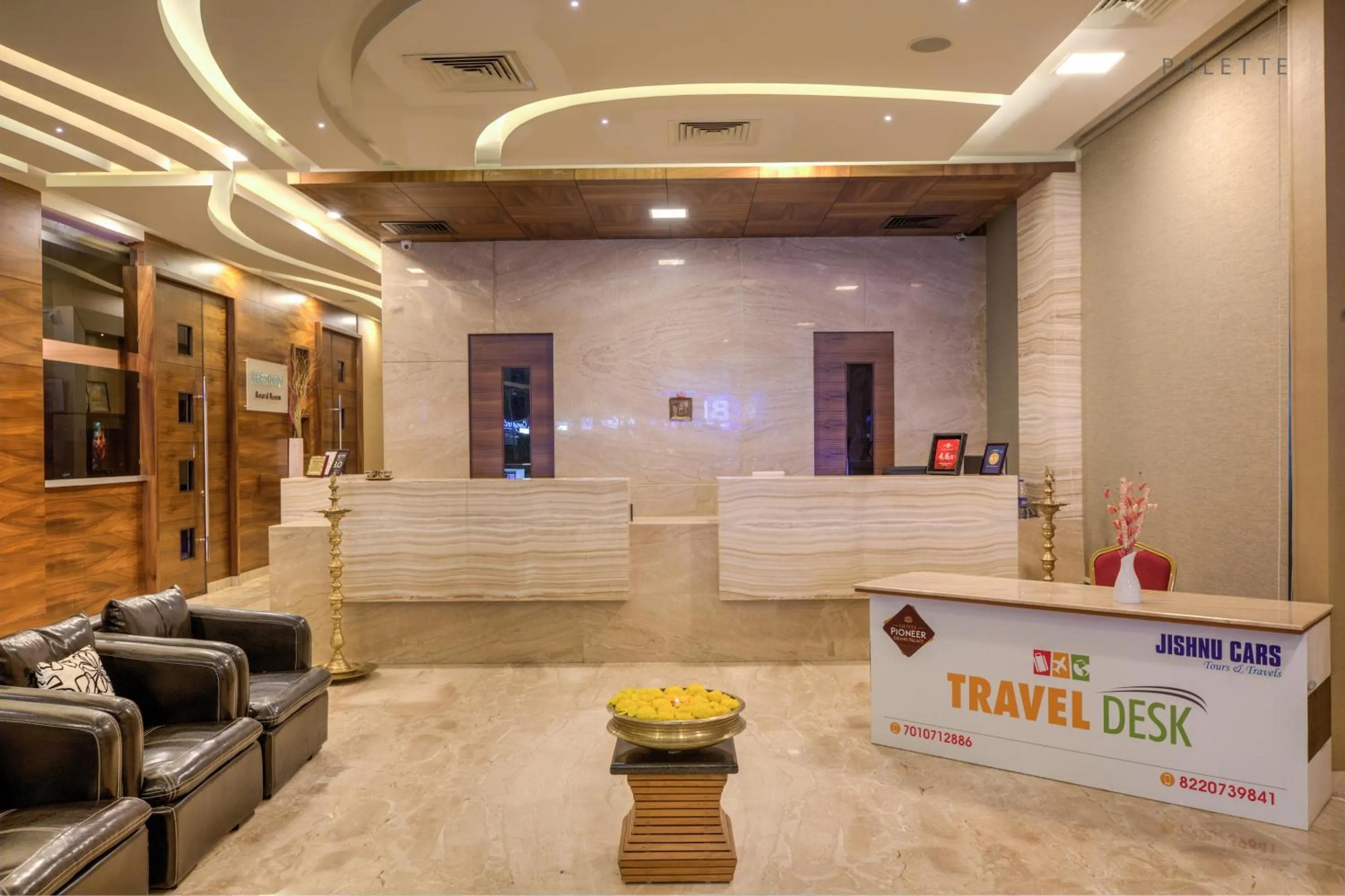 Lobby or reception in Hotel Pioneer Grand Palace