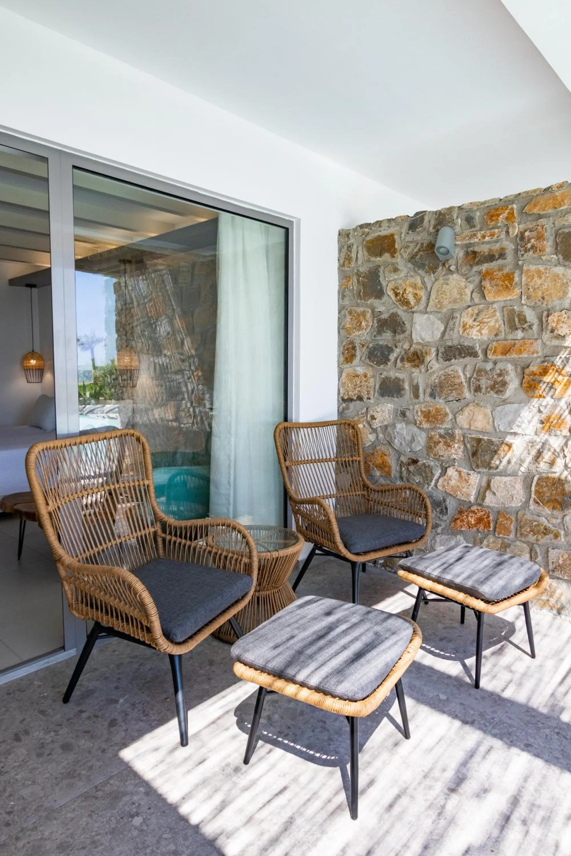 Balcony/Terrace in Konstantinos Palace