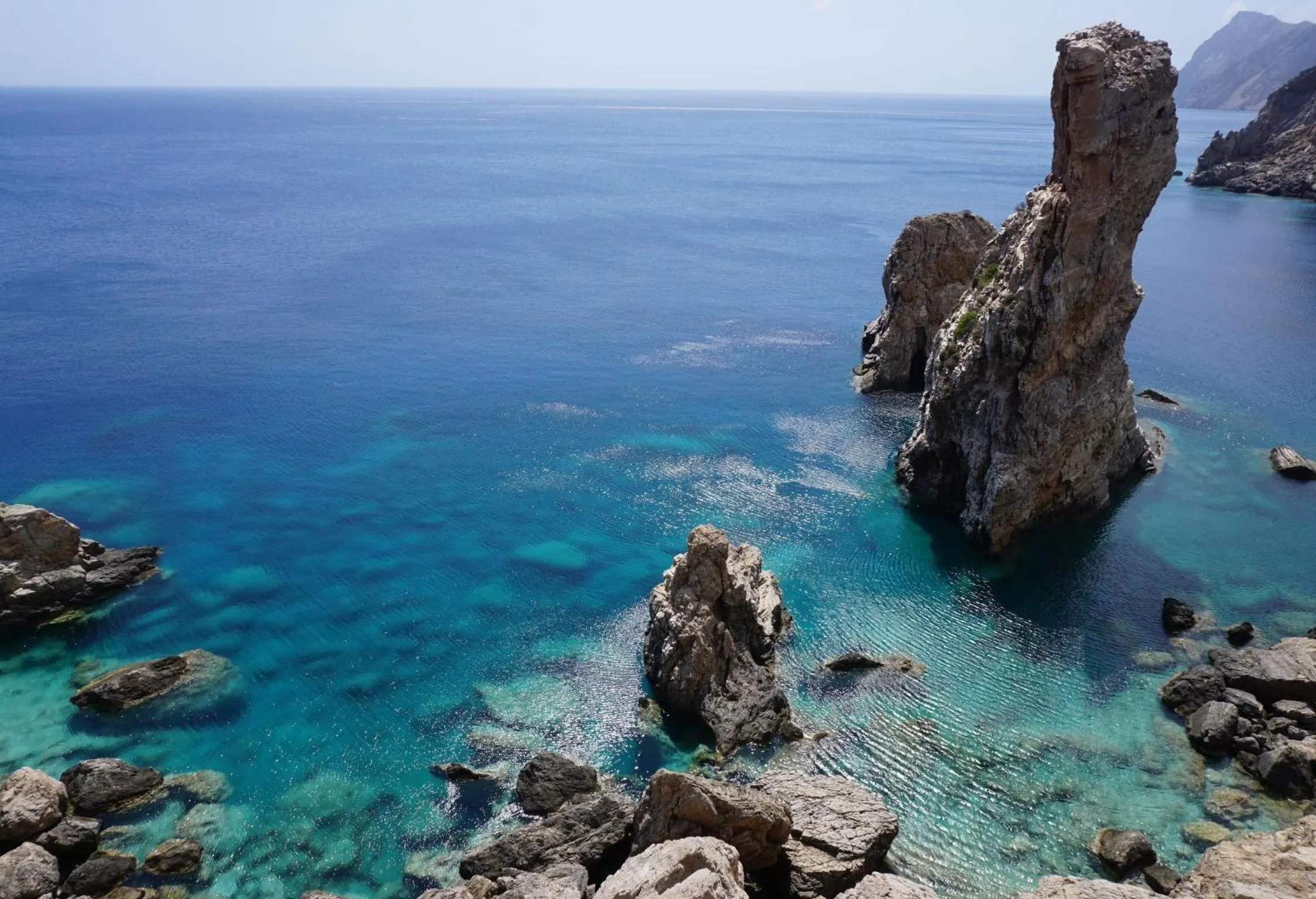 Natural landscape in Konstantinos Palace