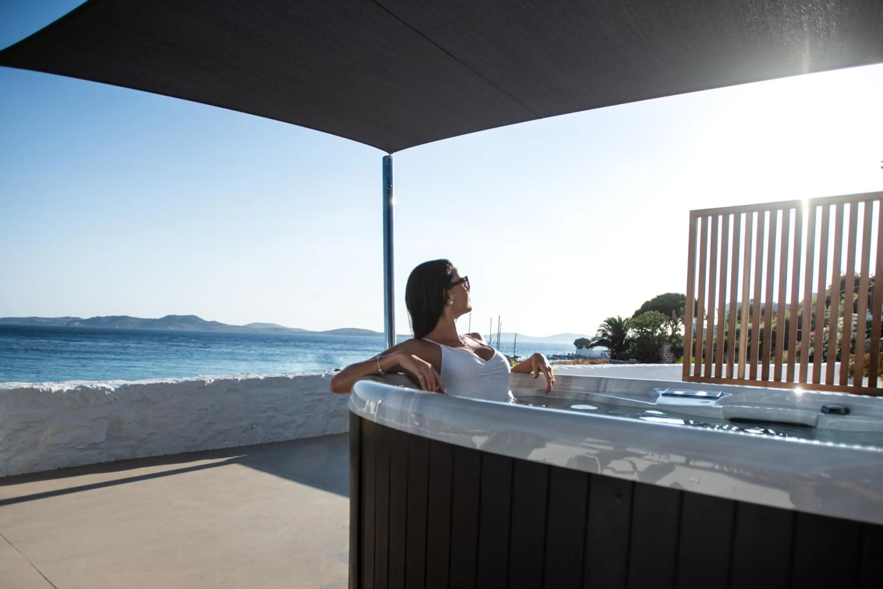 Day in Manoula's Beach Mykonos Resort