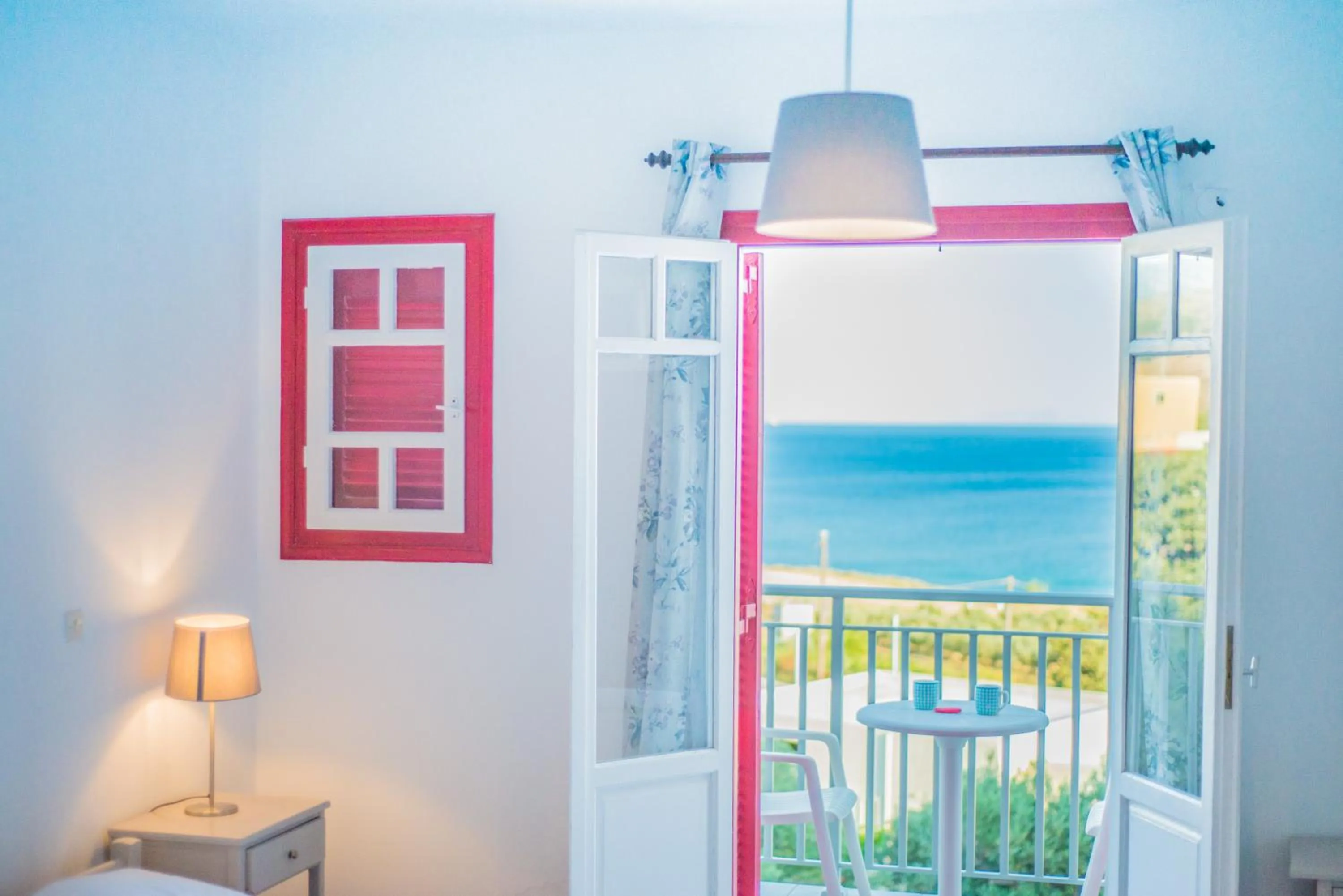 Sea view in Ostria Hotel & Apartments