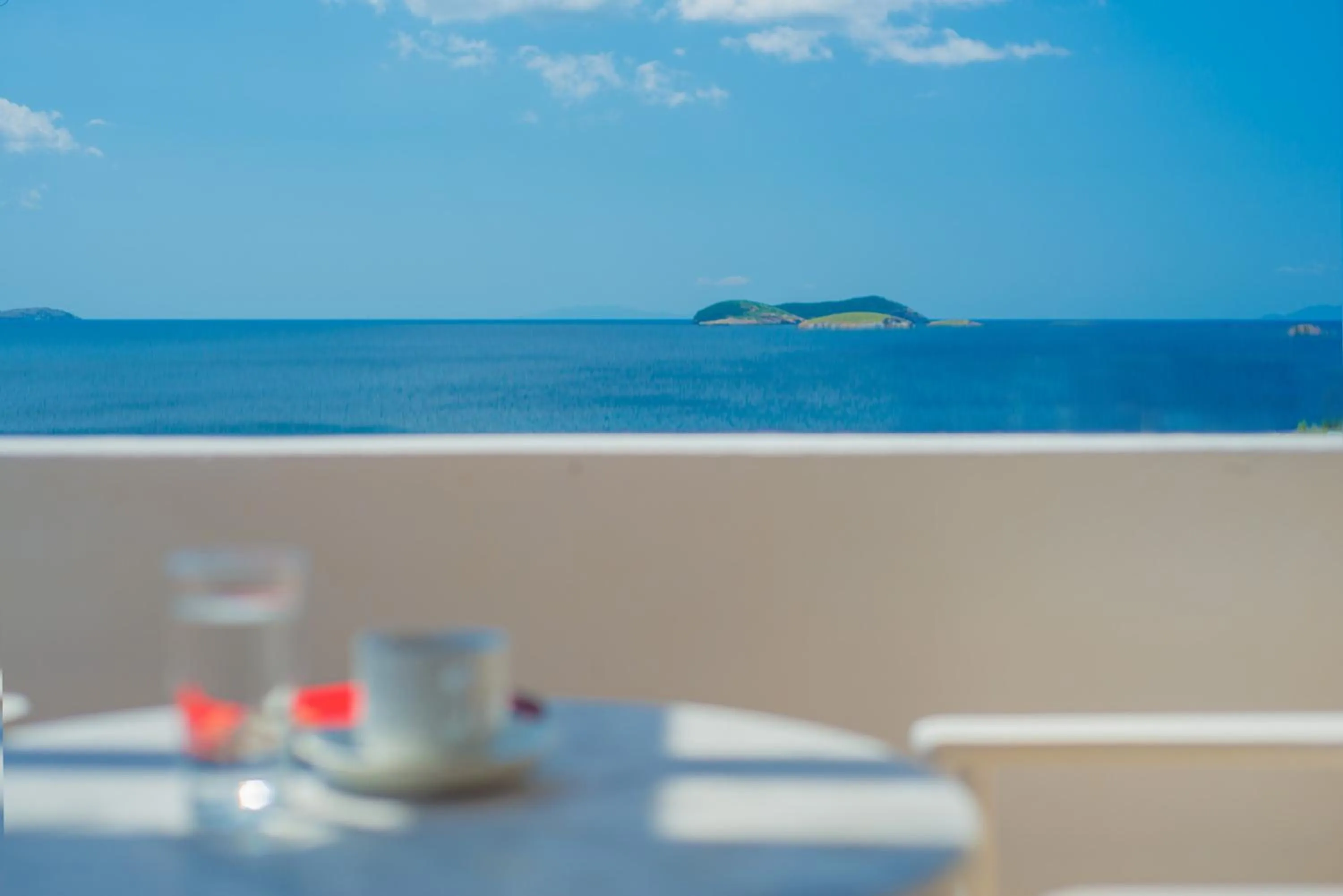 Sea view in Ostria Hotel & Apartments