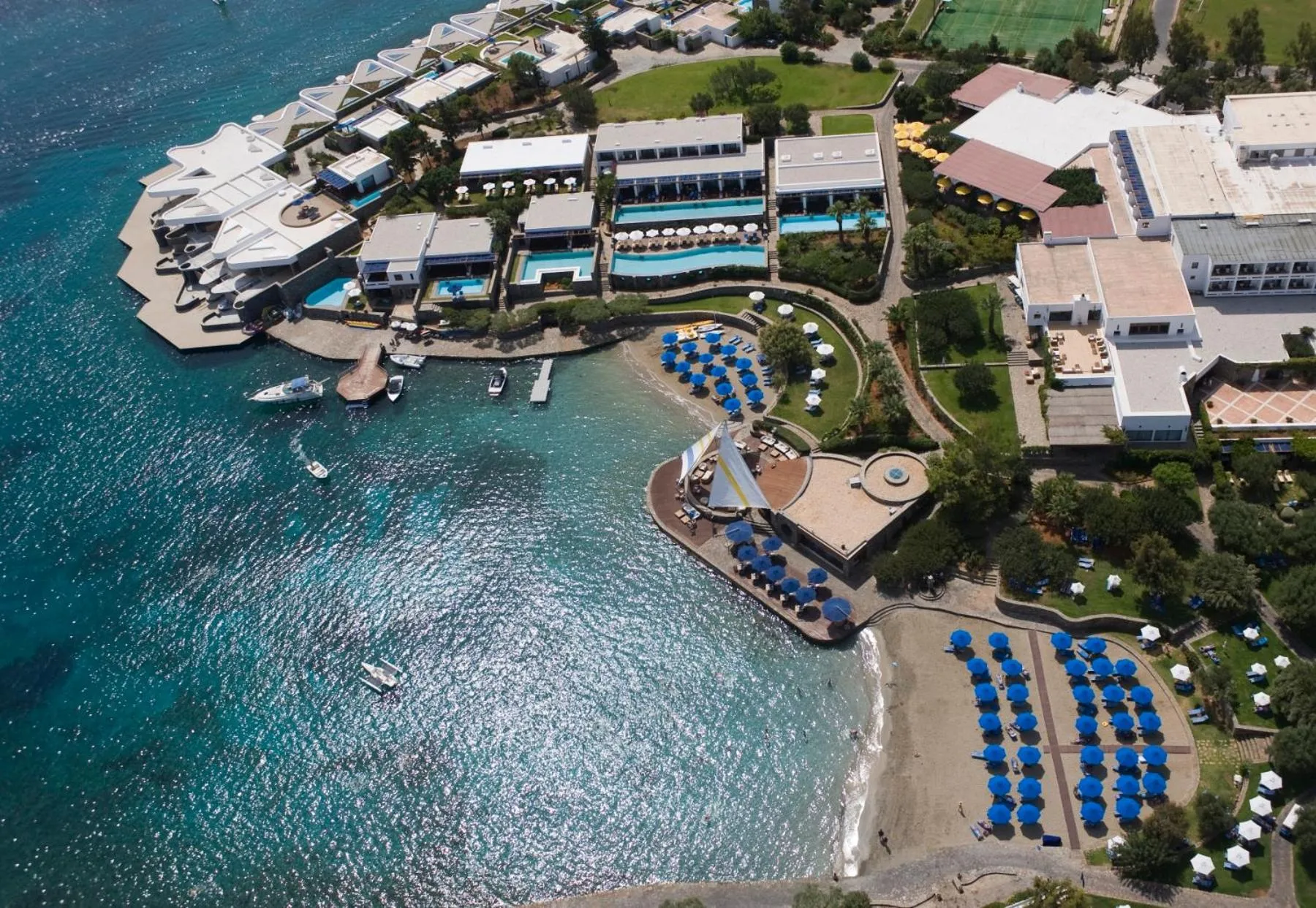 Bird's eye view in Elounda Bay Palace, a Member of the Leading Hotels of the World