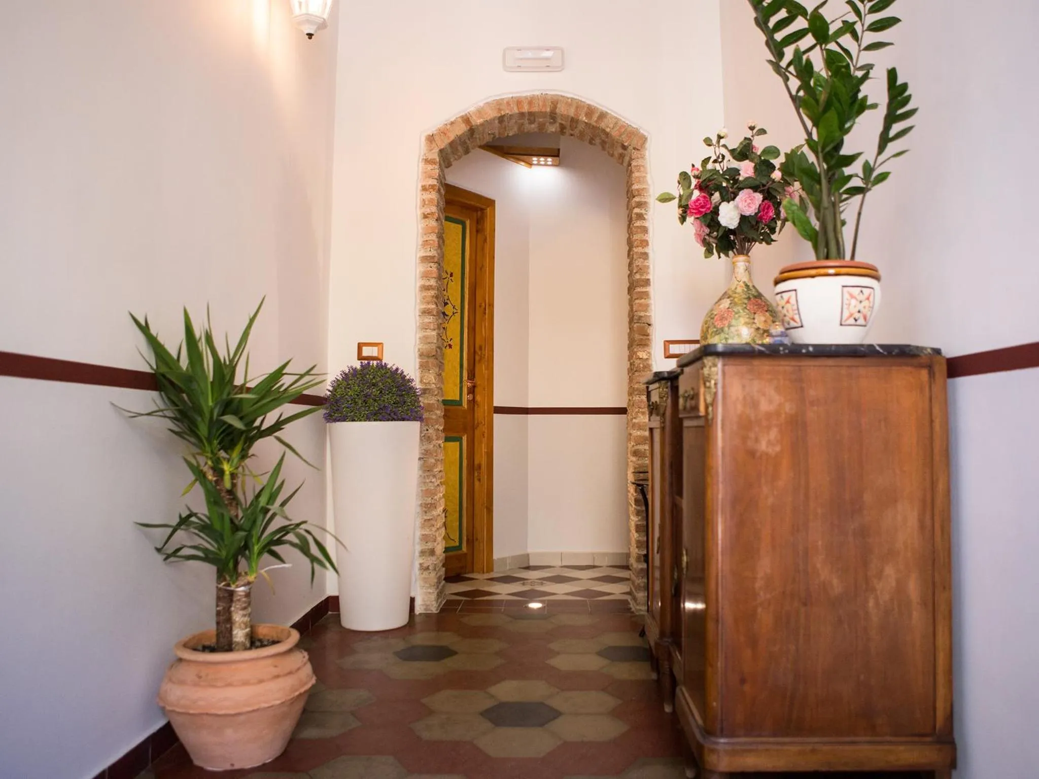 Lobby or reception in Villa Teresa B&B