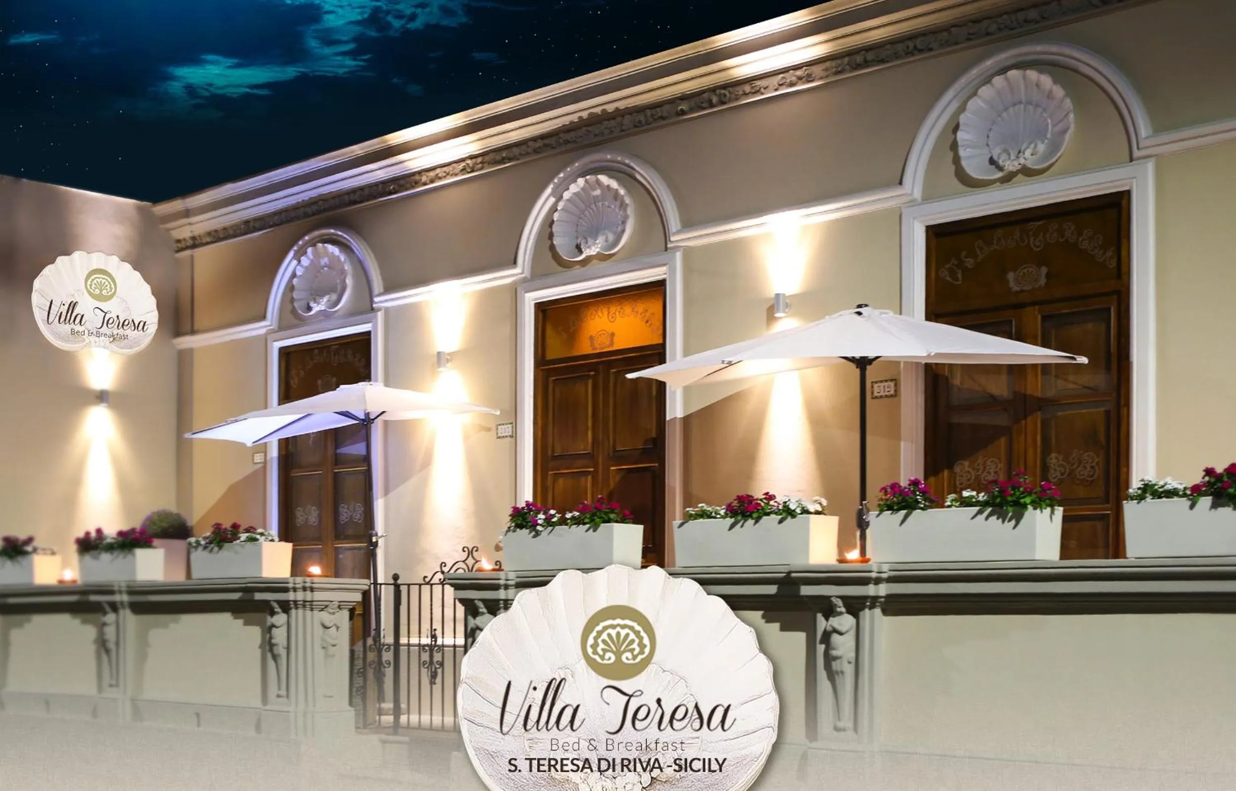 Facade/entrance in Villa Teresa B&B