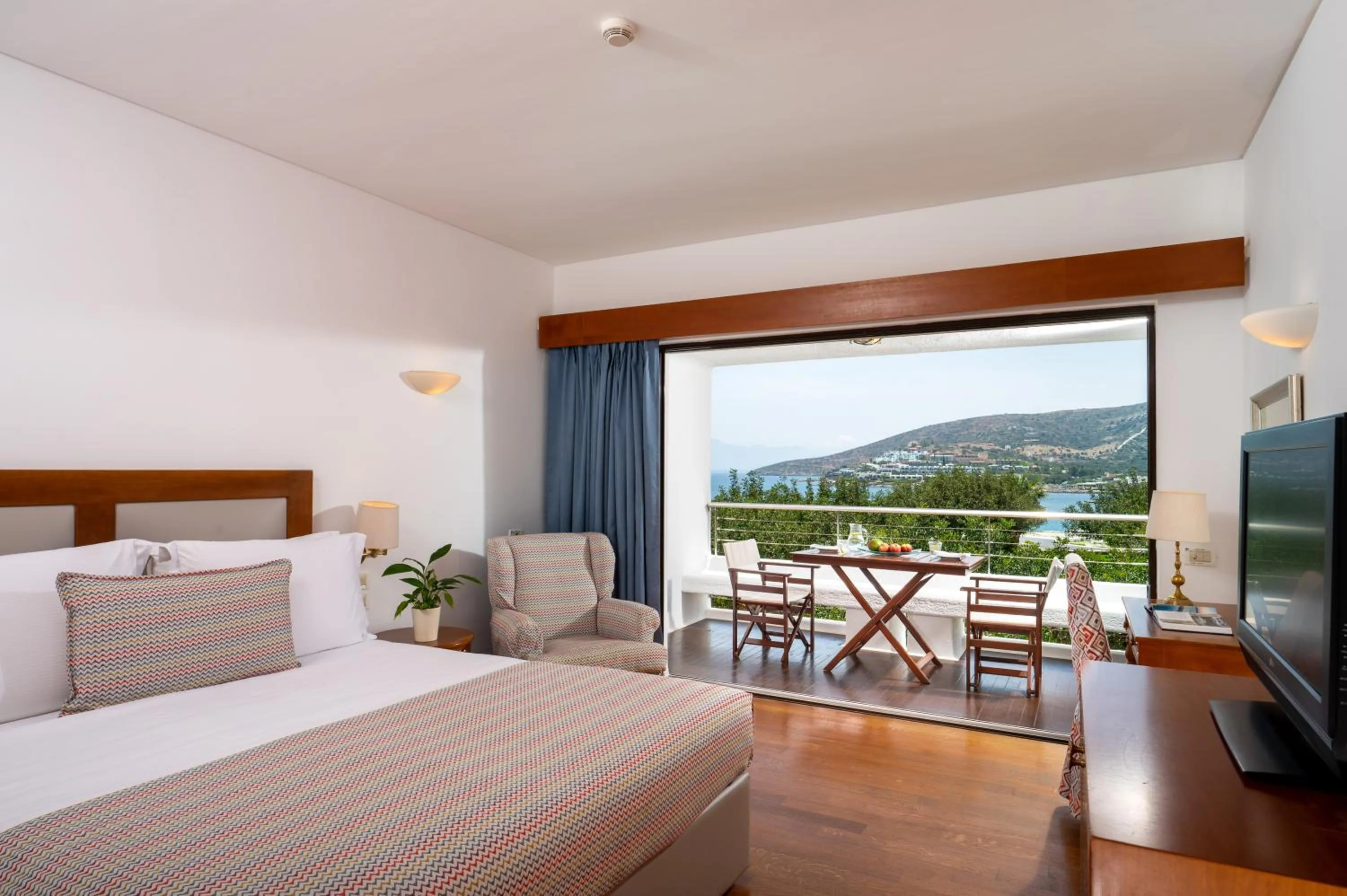 Balcony/Terrace in Elounda Beach Hotel & Villas, a Member of the Leading Hotels of the World