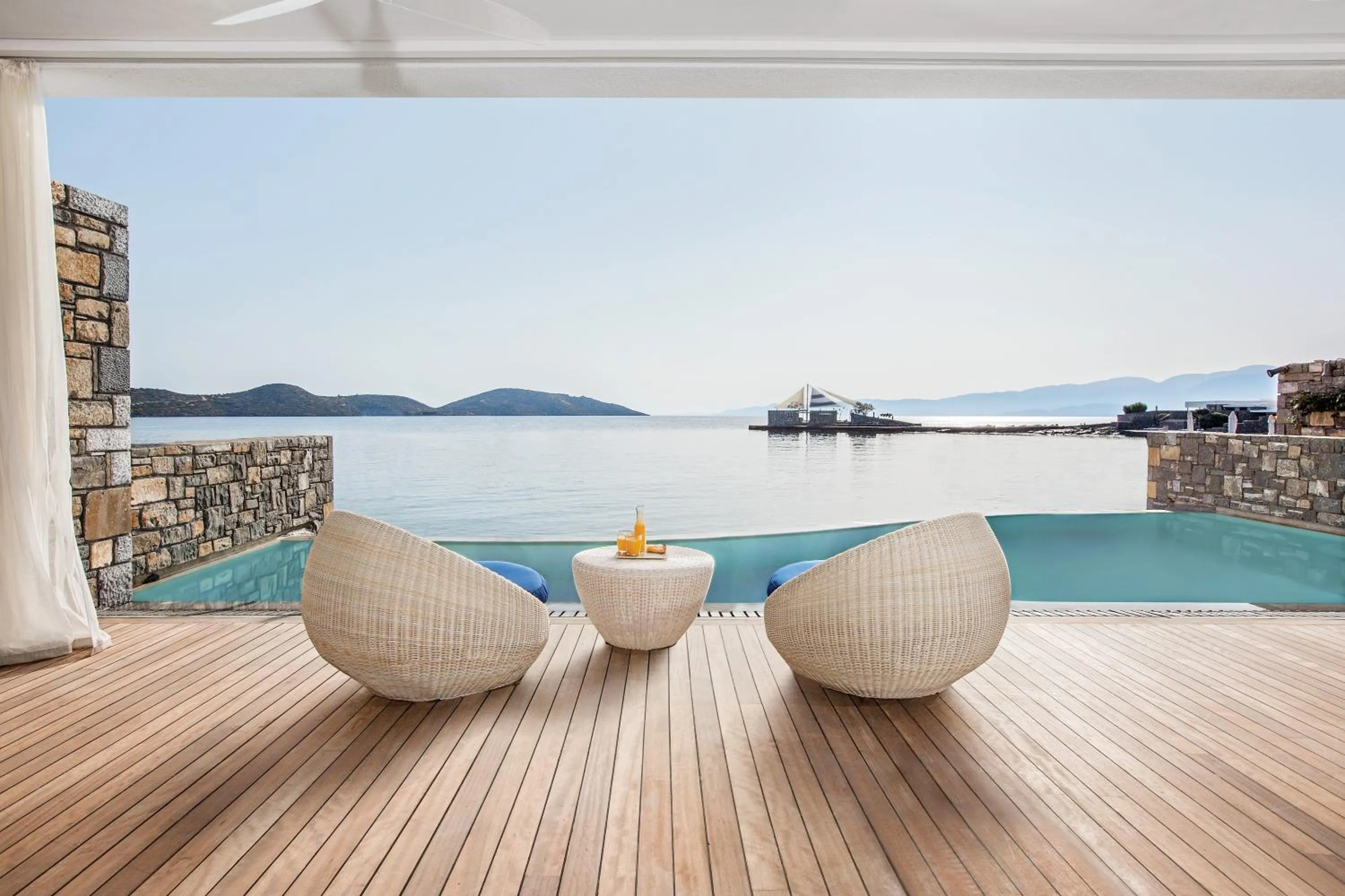 Sea view in Elounda Beach Hotel & Villas, a Member of the Leading Hotels of the World