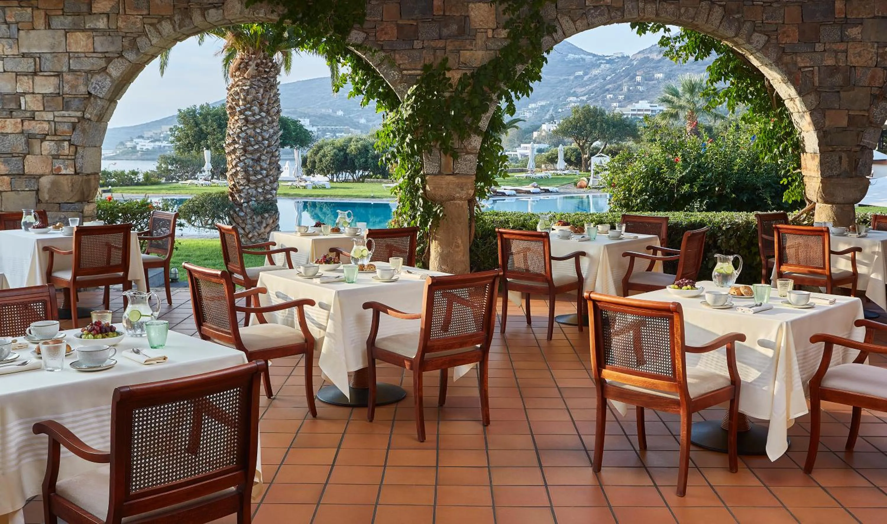 Restaurant/places to eat in Elounda Beach Hotel & Villas, a Member of the Leading Hotels of the World