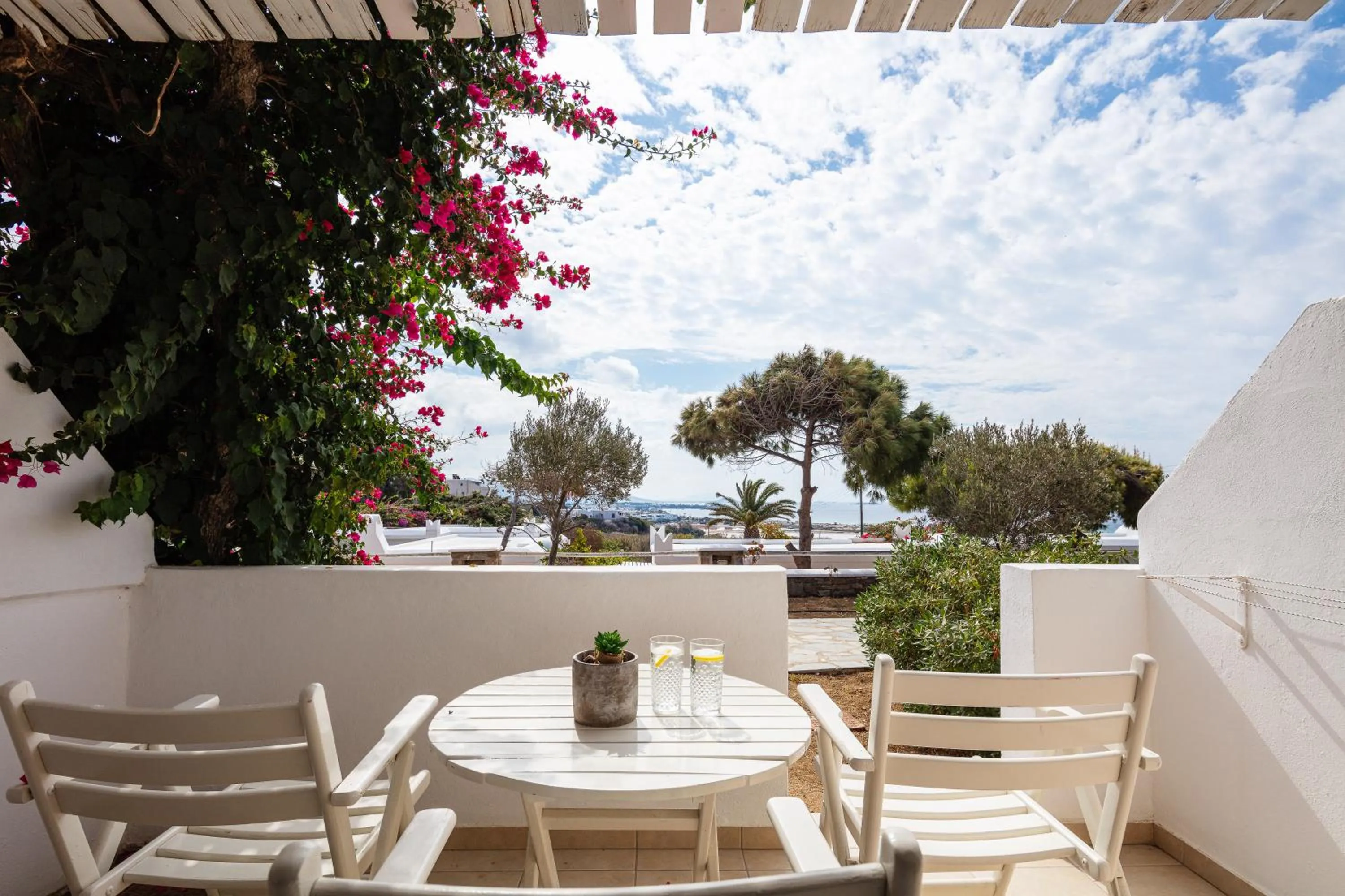 Patio in Kavuras Village Hotel & Suites