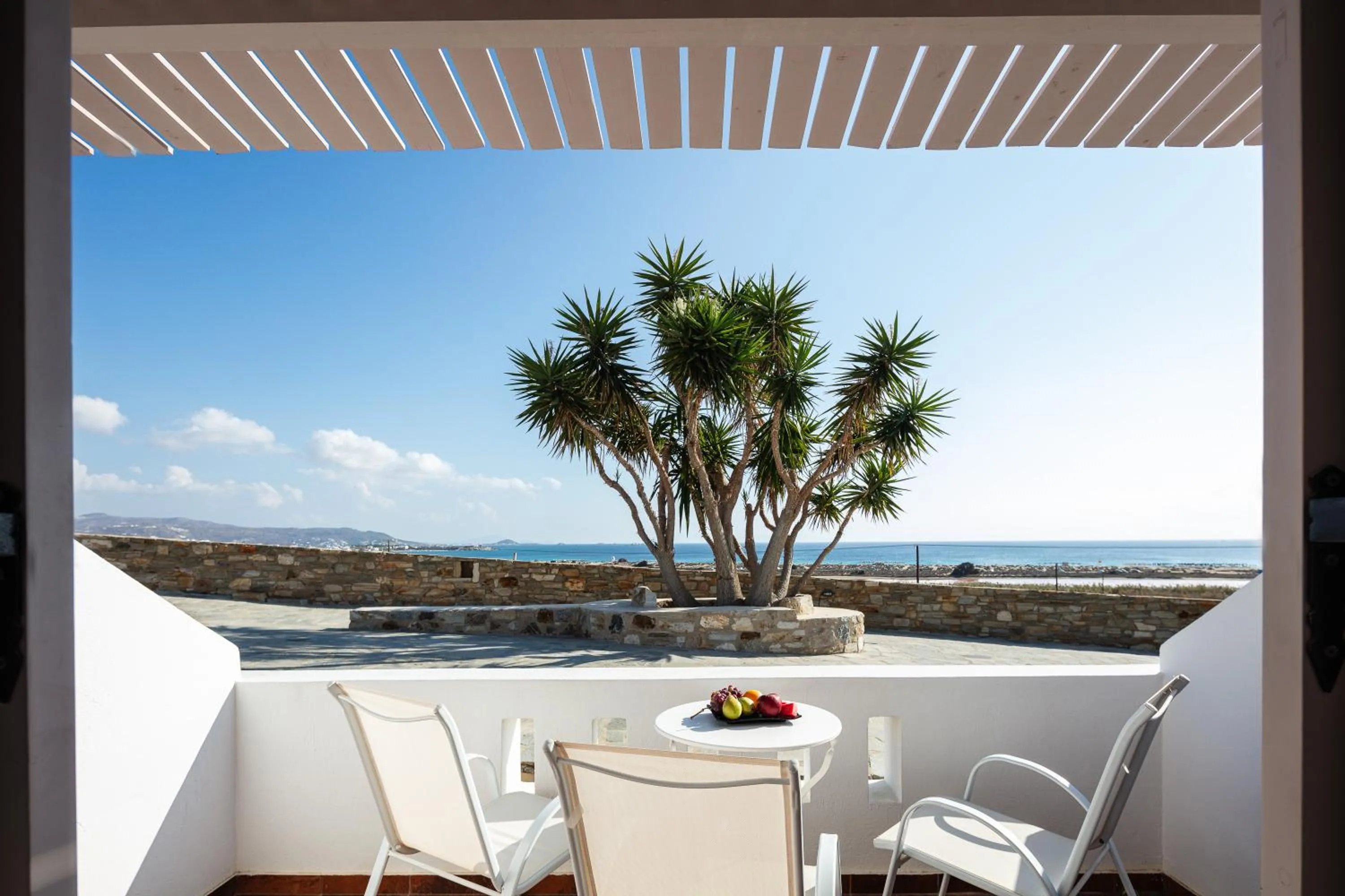 Patio in Kavuras Village Hotel & Suites