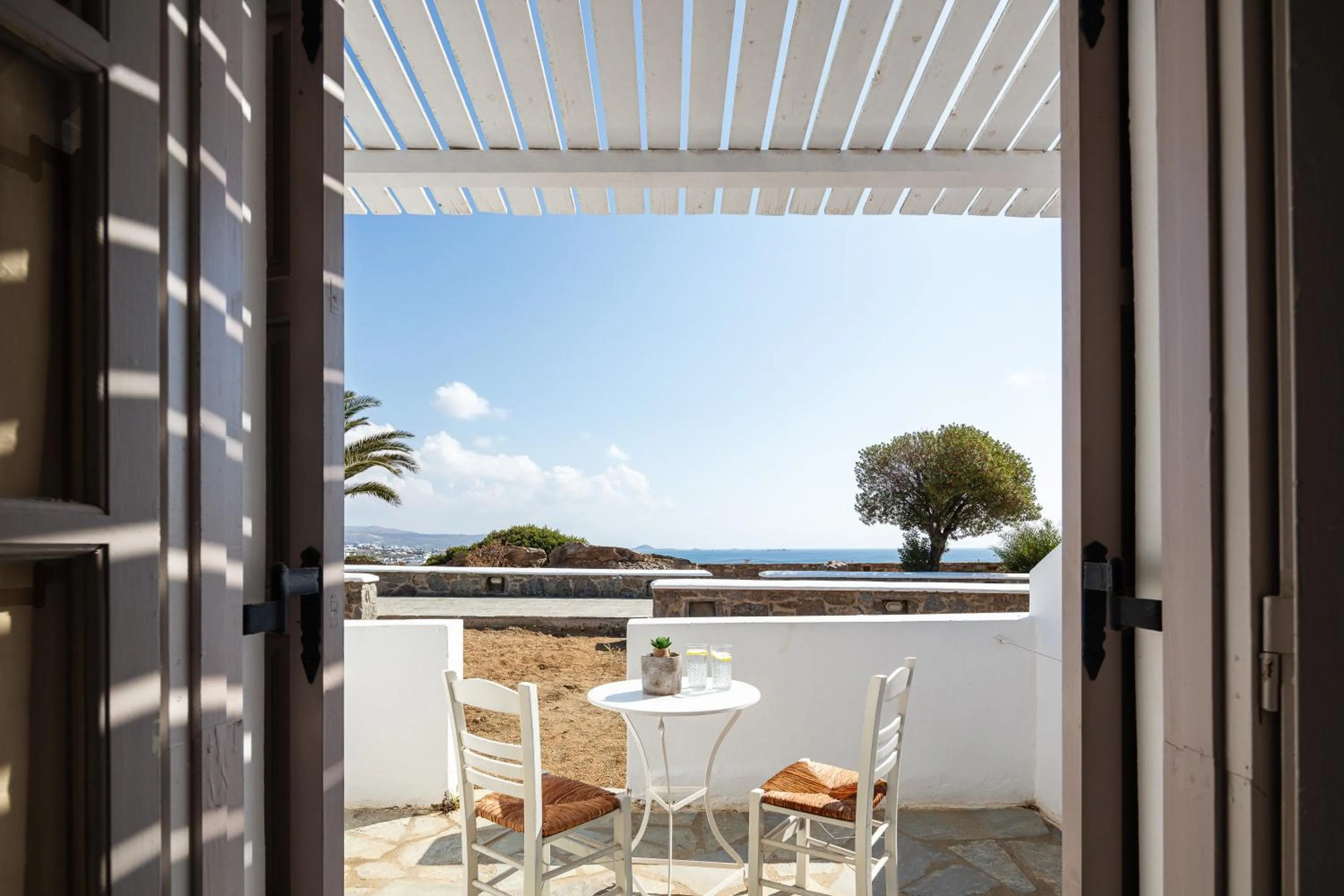 Patio in Kavuras Village Hotel & Suites