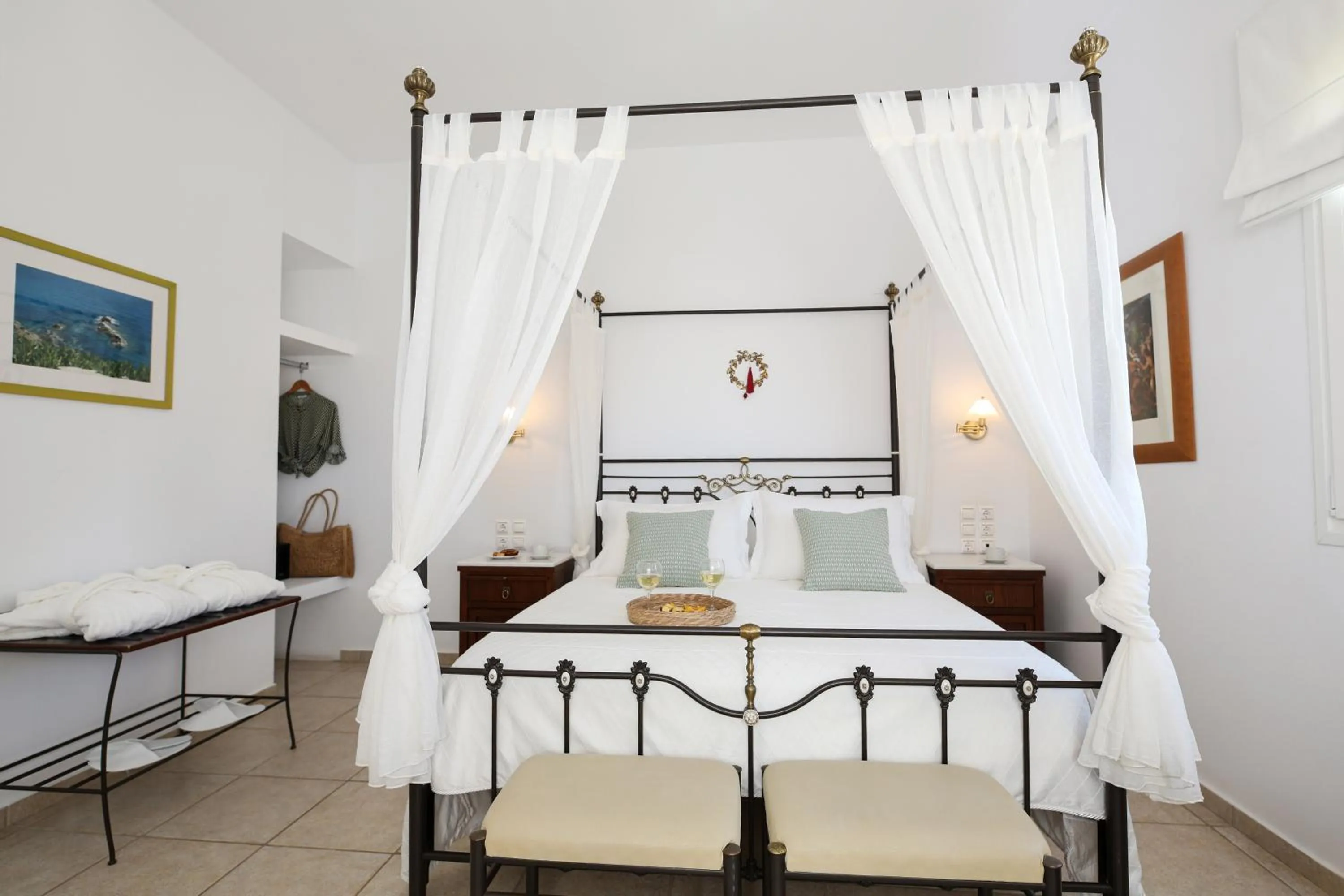 Bed in Astir Of Naxos