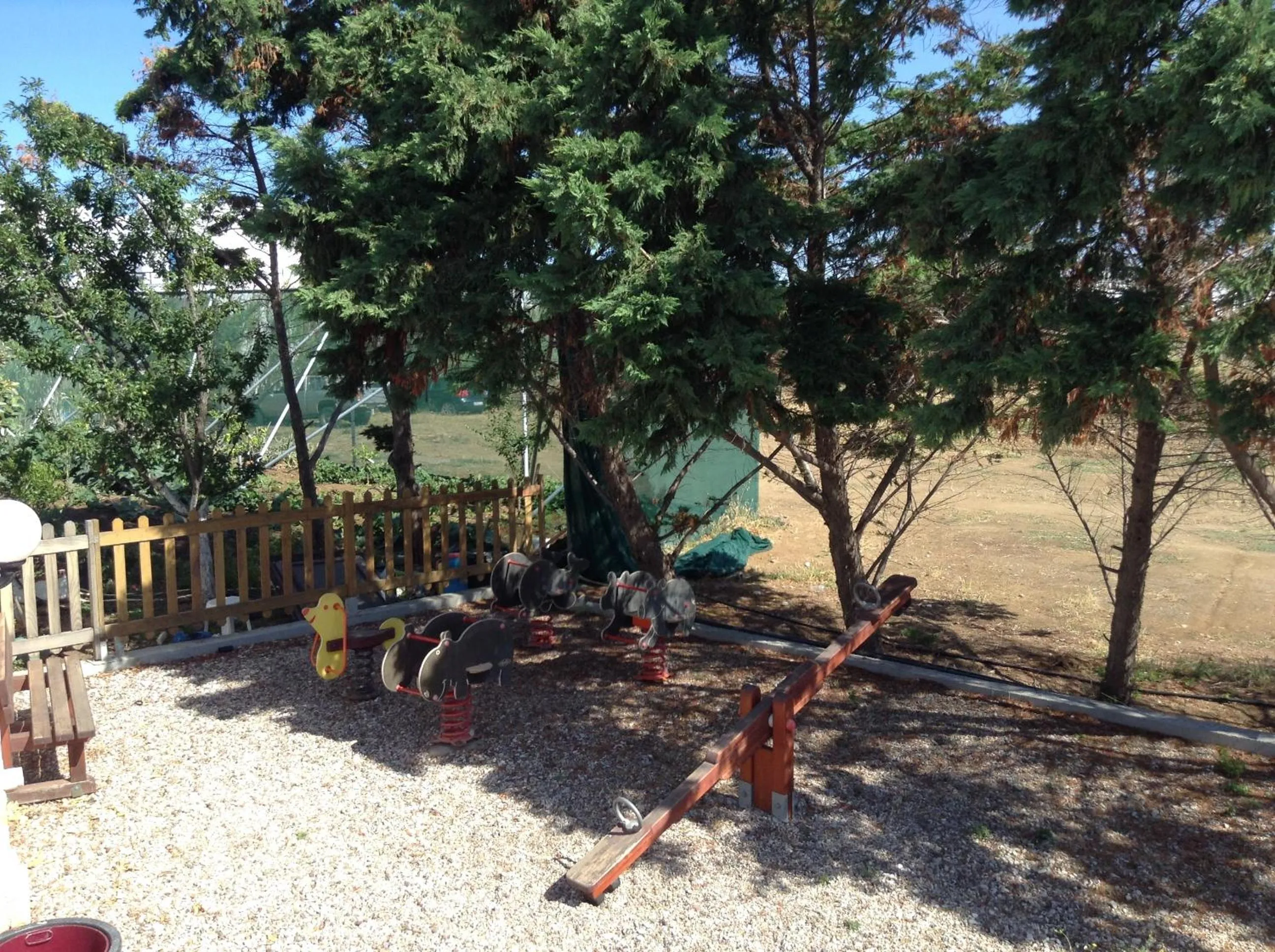 Children play ground in Astir Of Naxos