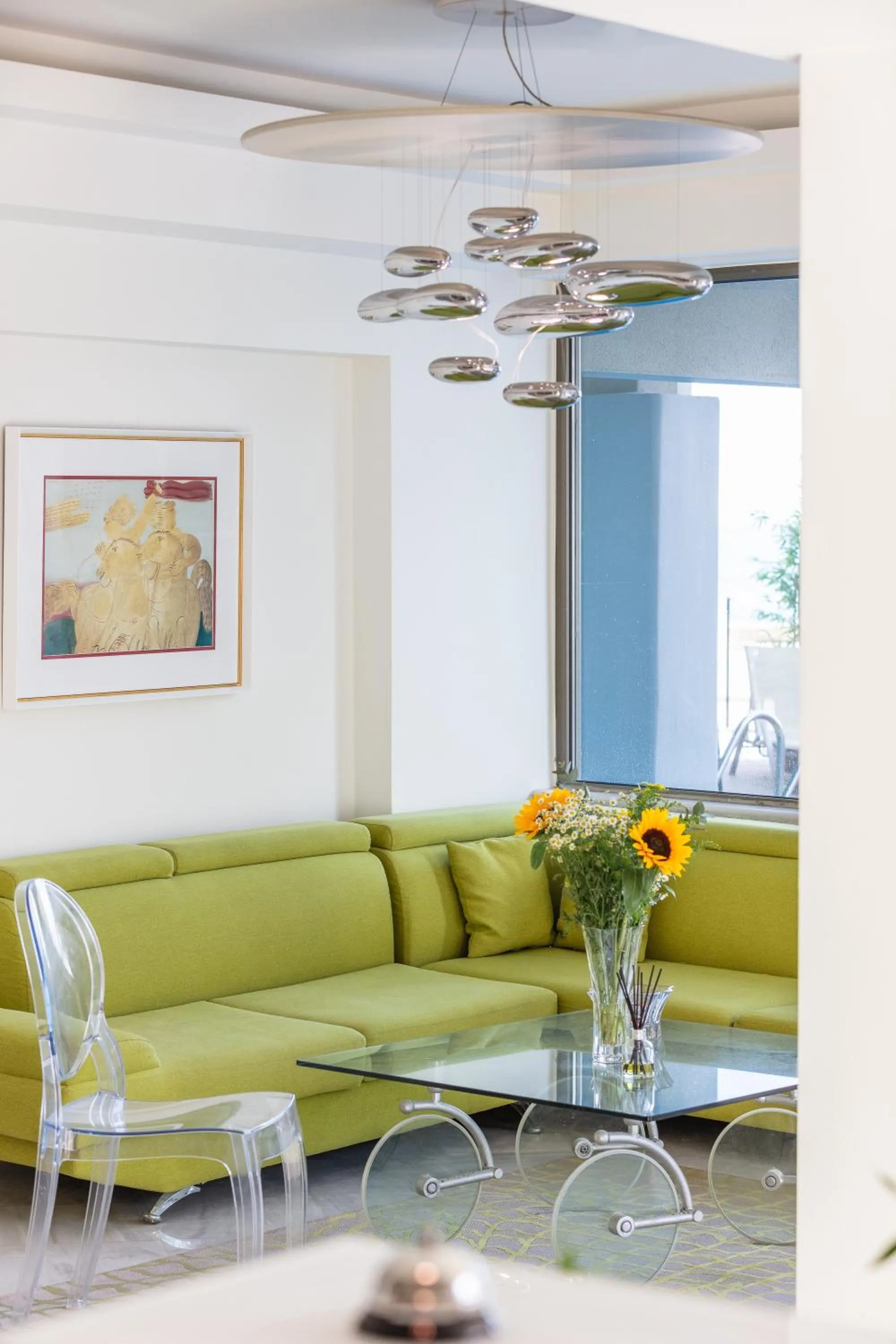 Seating area in Steris Elegant Beach Hotel