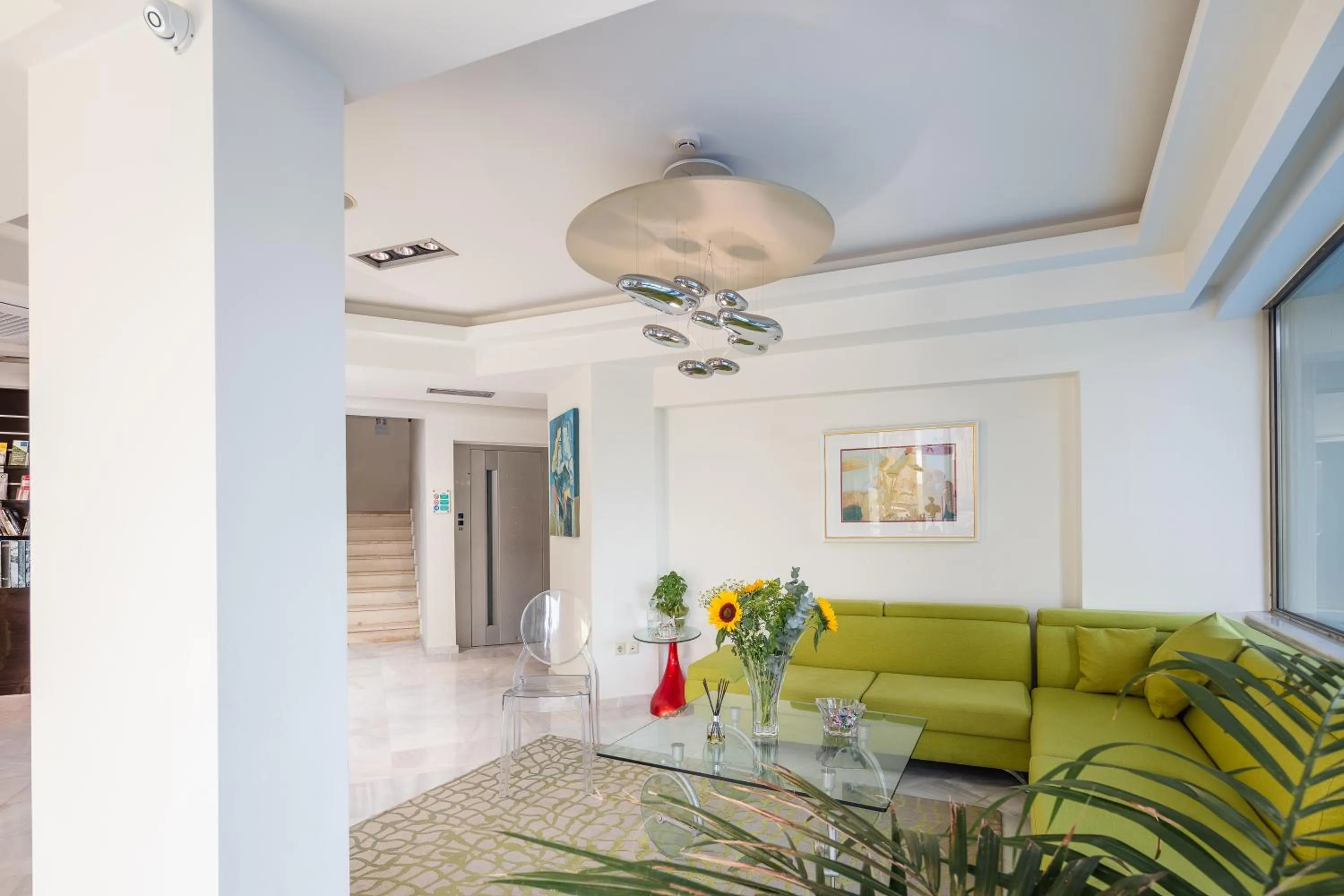 Seating area in Steris Elegant Beach Hotel