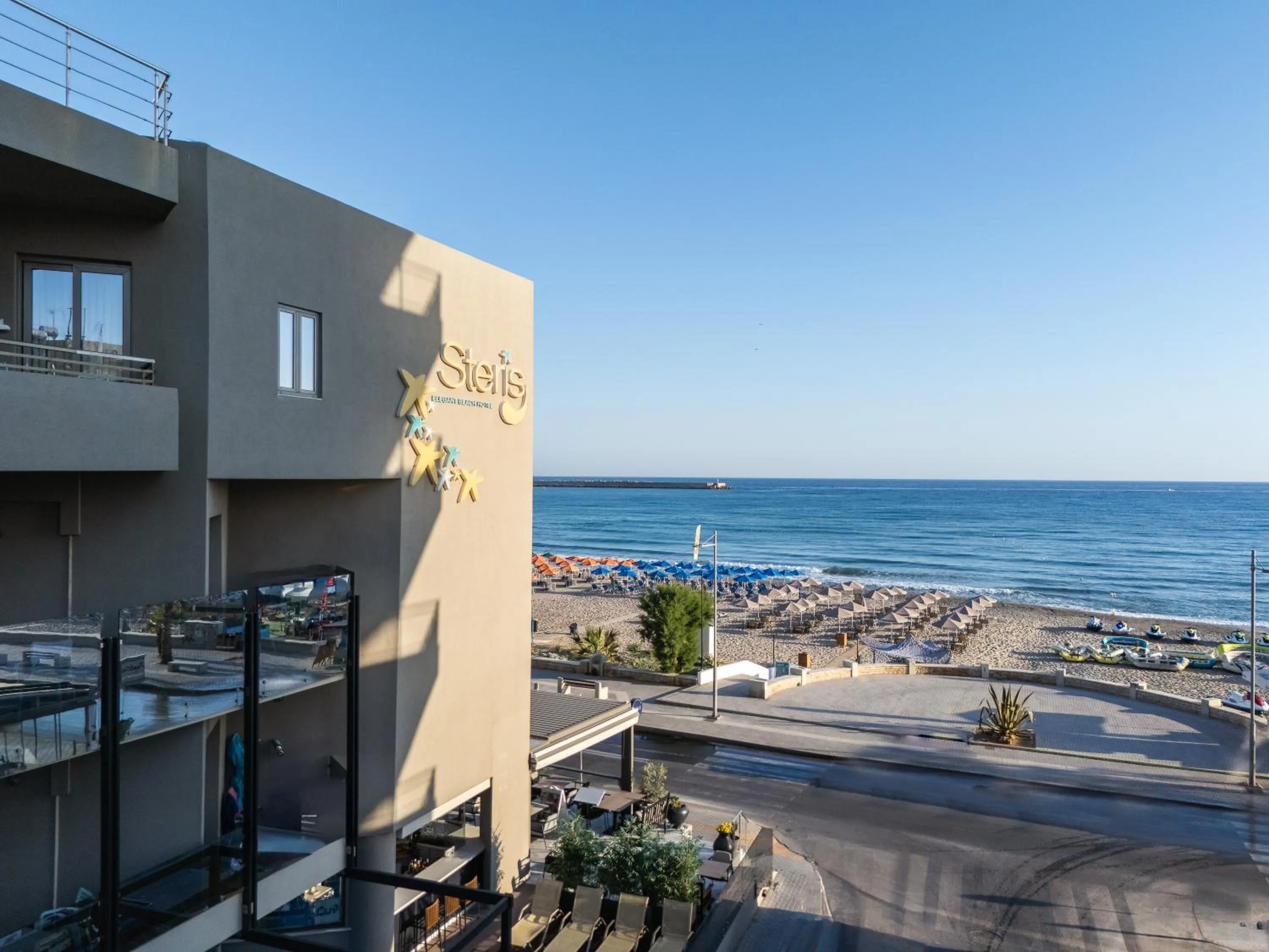 Sea view in Steris Elegant Beach Hotel