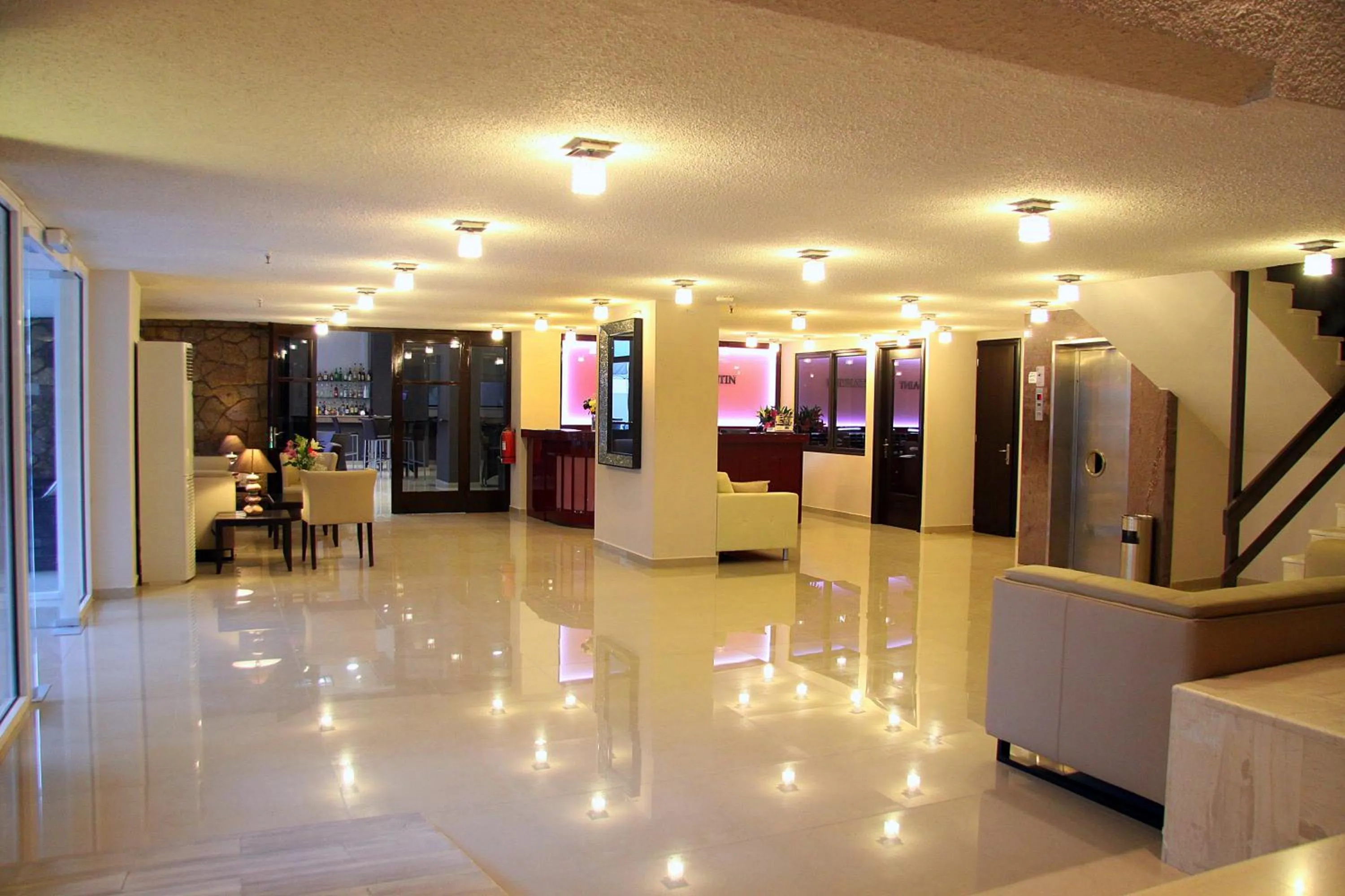 Lobby or reception in Saint Constantine Hotel