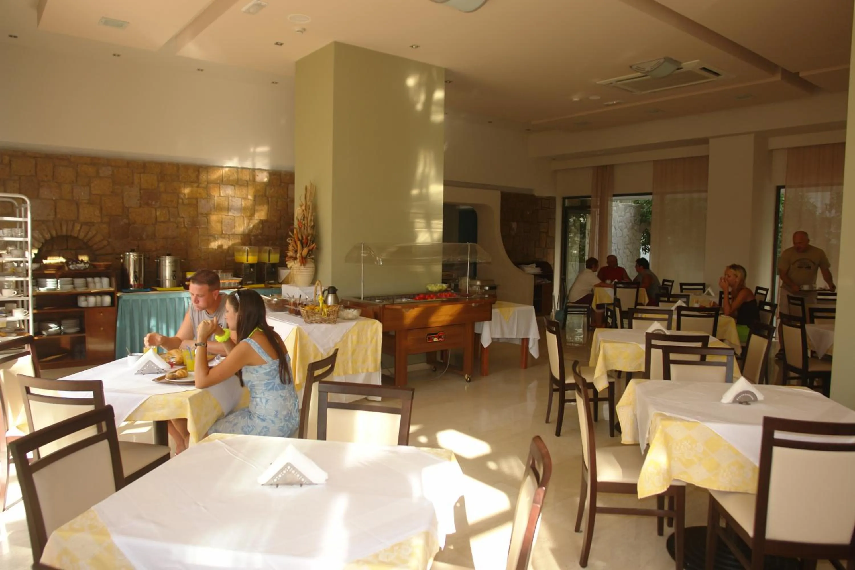 Dining area in Saint Constantine Hotel
