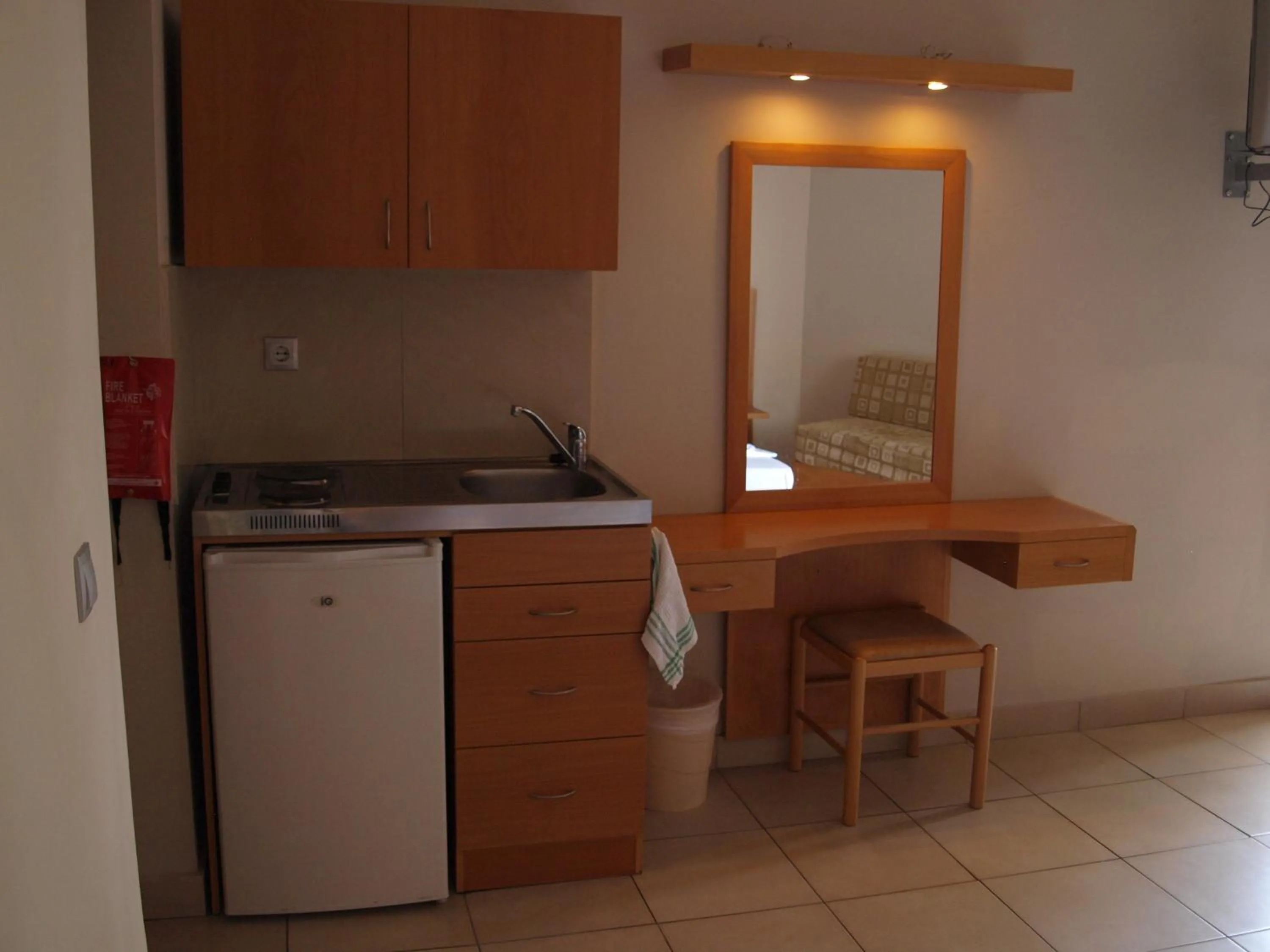 Kitchen or kitchenette in Saint Constantine Hotel