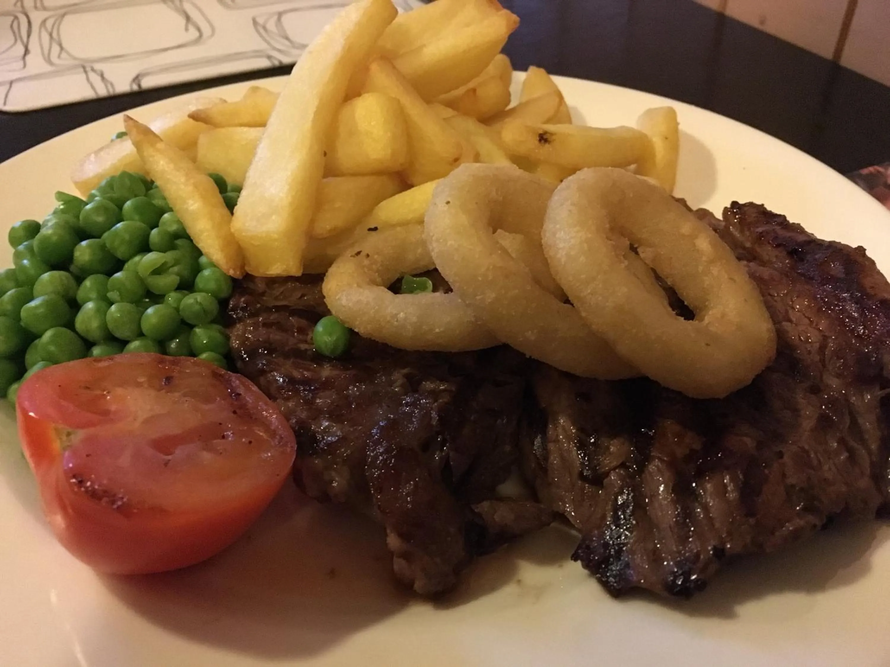 Food close-up in White Horse Tavern