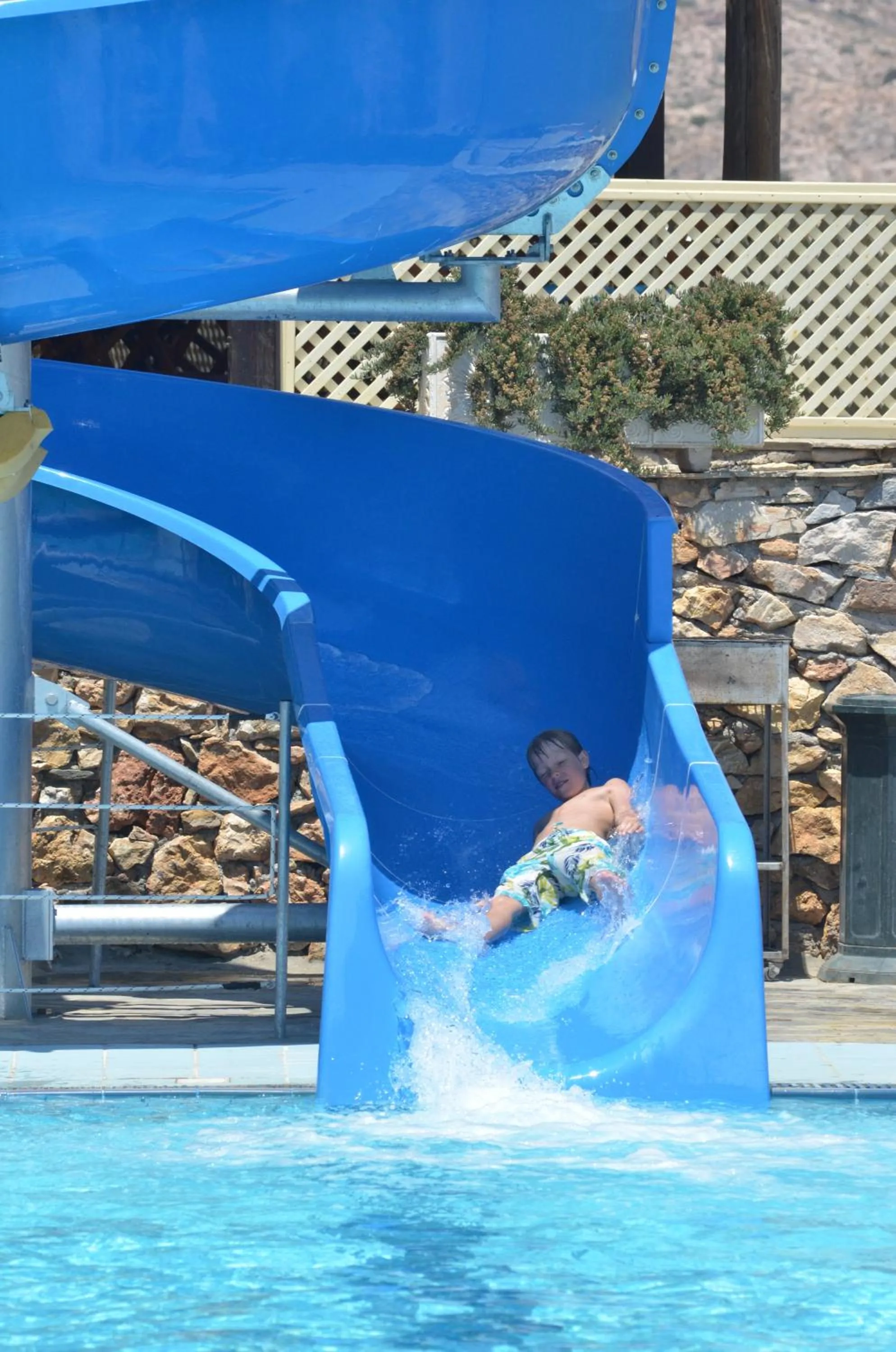 Aqua park in Dolphin Bay Seaside Resort & Suites
