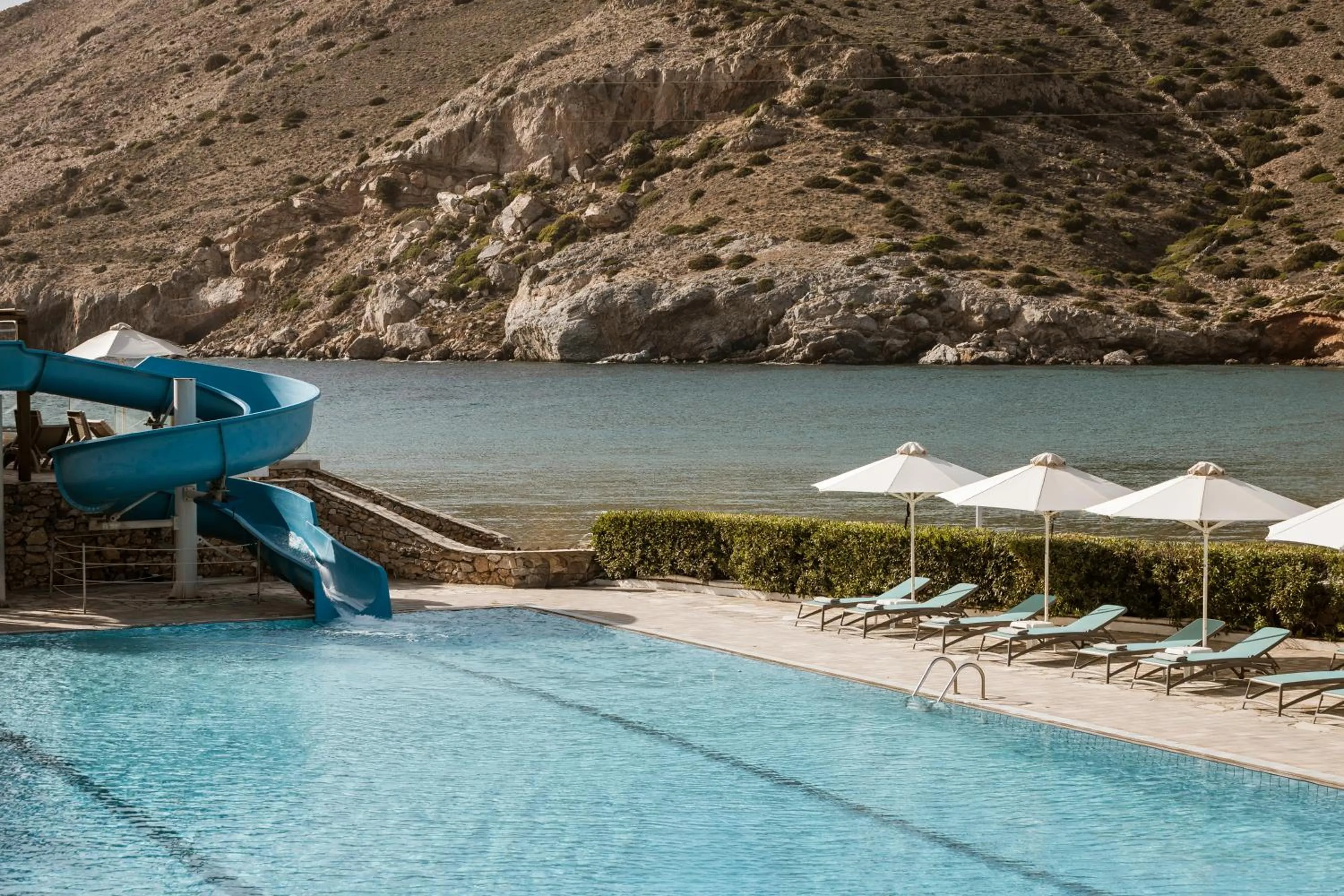 Swimming pool in Dolphin Bay Seaside Resort & Suites