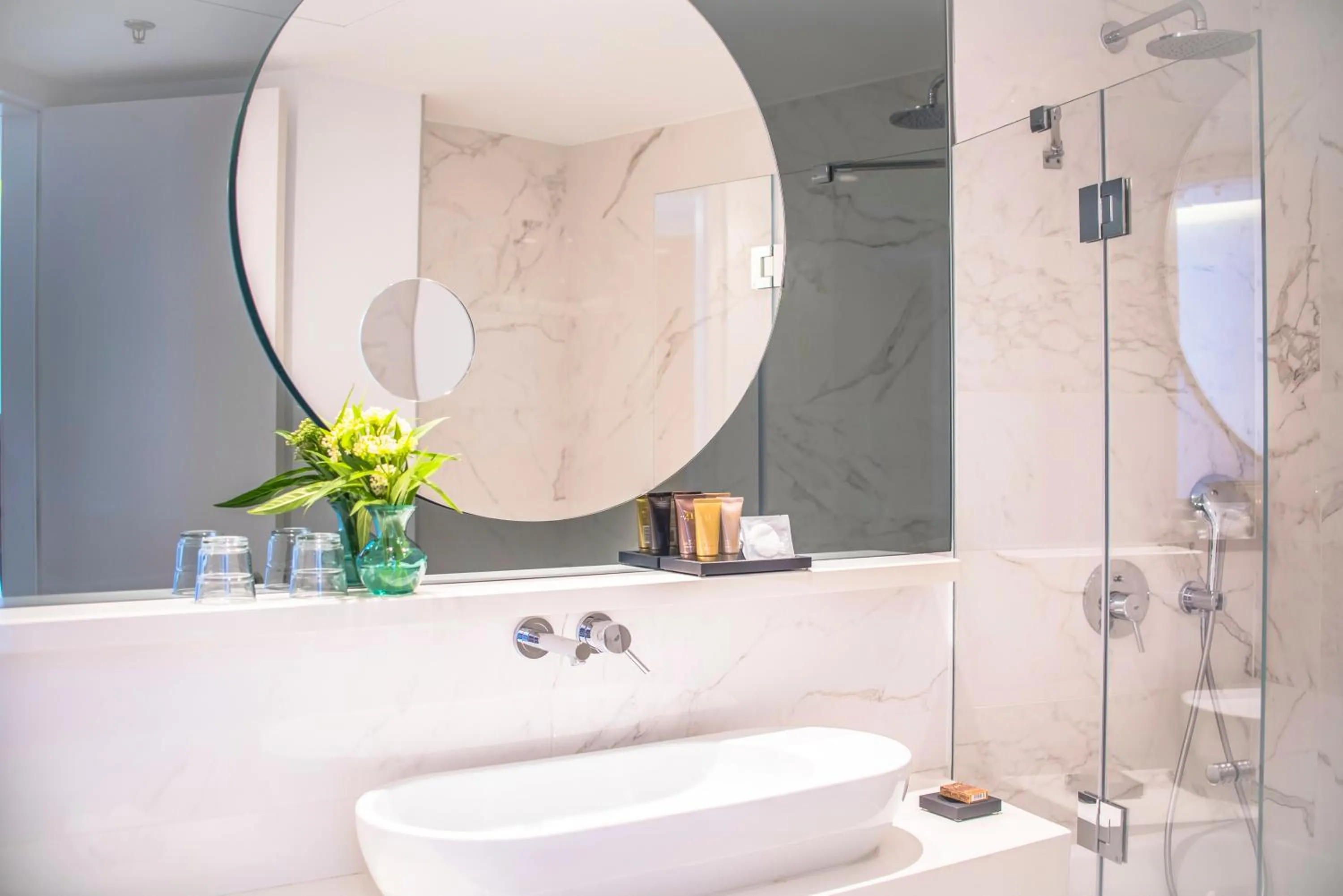 Shower in 65 Hotel, Rothschild Tel Aviv - an Atlas Boutique Hotel