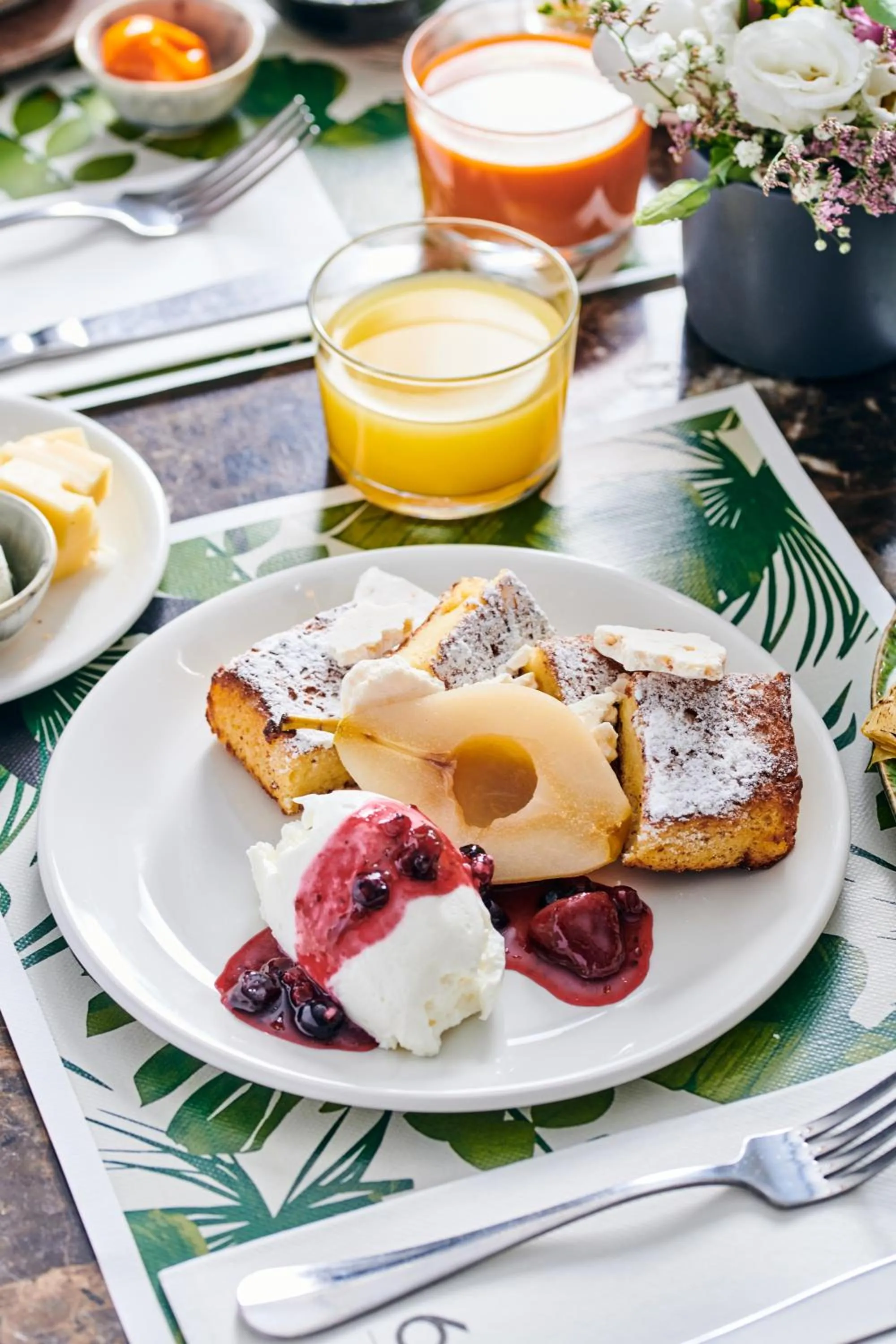 Breakfast in 65 Hotel, Rothschild Tel Aviv - an Atlas Boutique Hotel