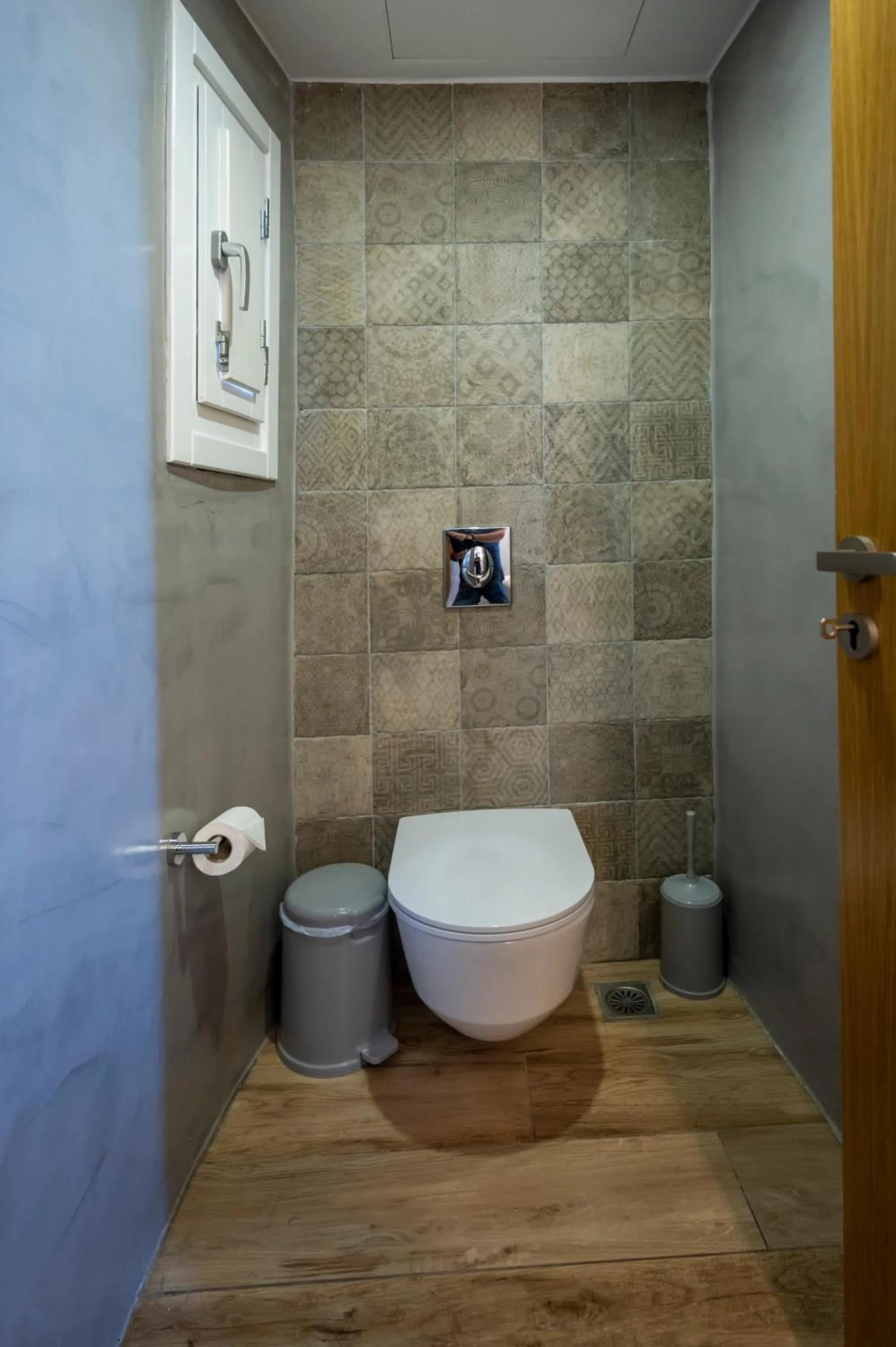 Bathroom in Smy Mediterranean White Santorini