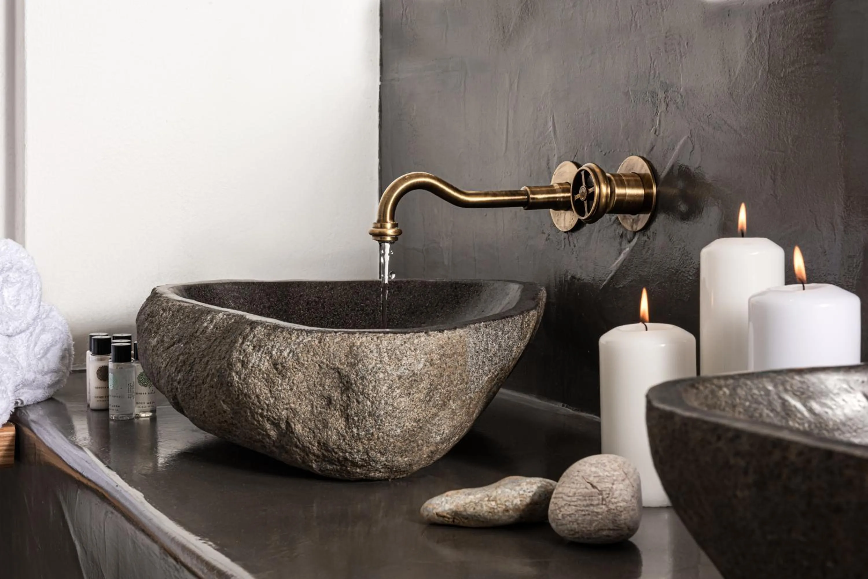 Bathroom in Smy Mediterranean White Santorini