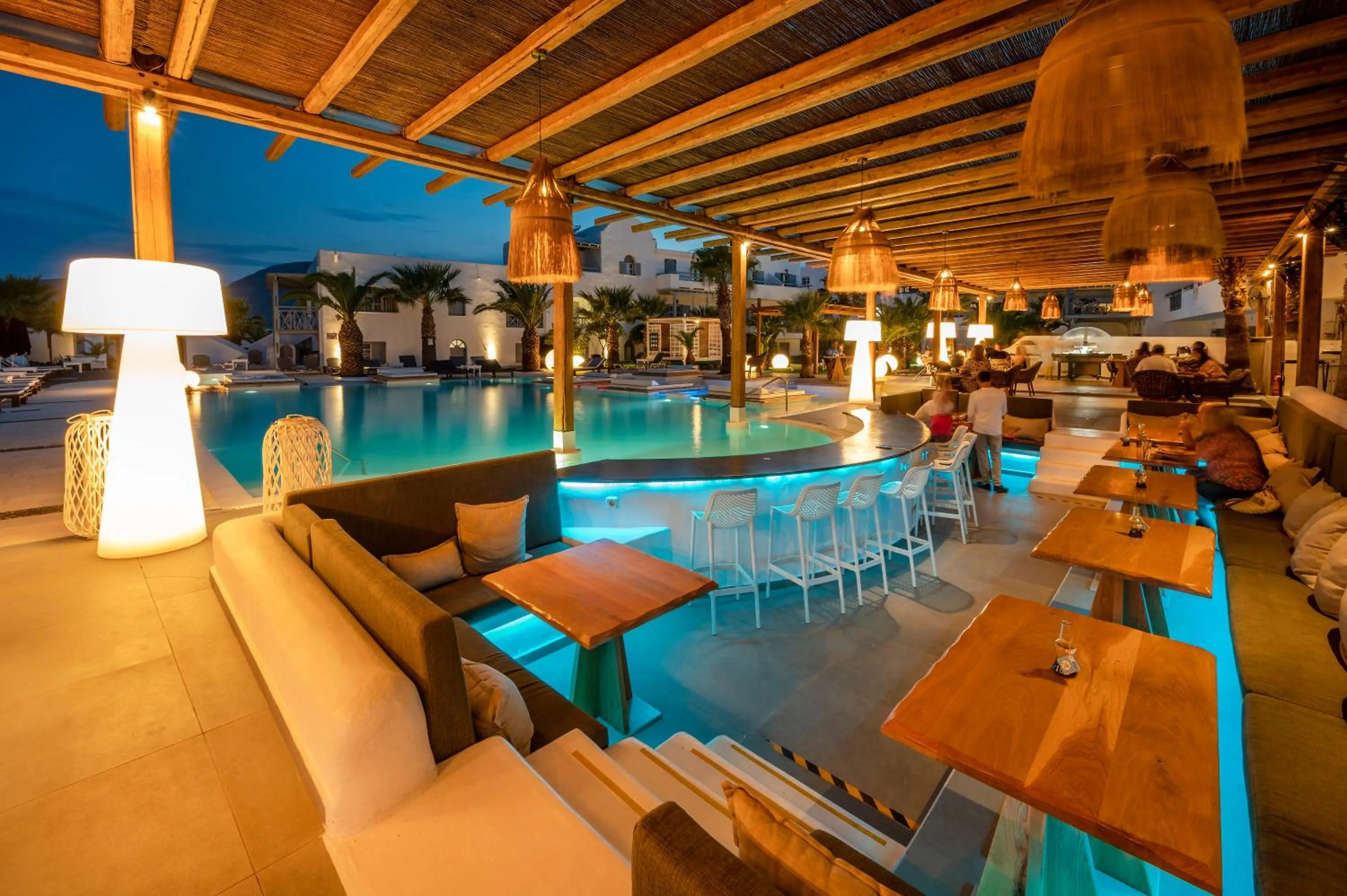 Swimming pool in Smy Mediterranean White Santorini
