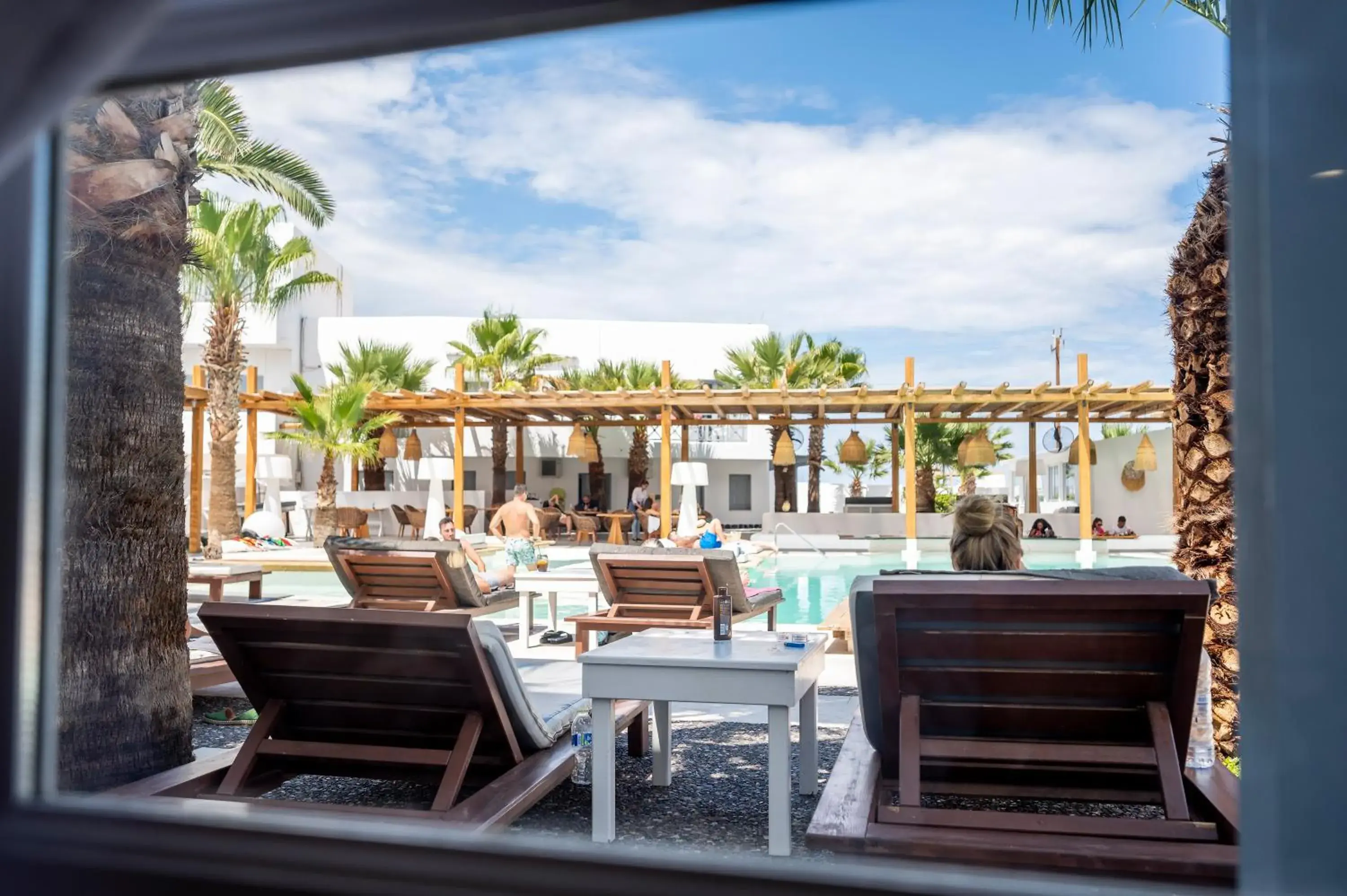 Superior Room with sharing pool and Garden View in Smy Mediterranean White Santorini Superior Room with sharing pool and Garden View in Smy Mediterranean White Santorini