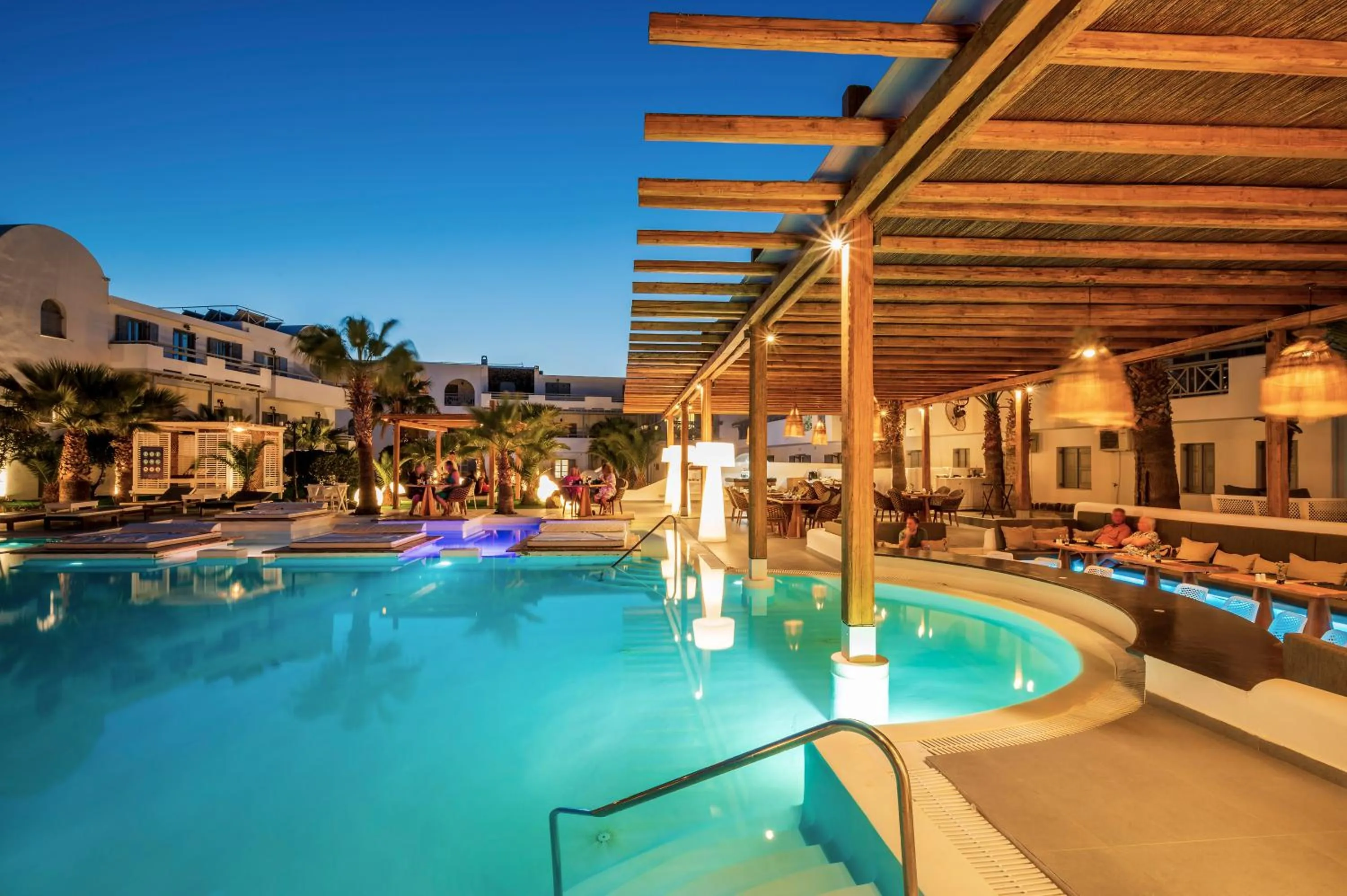 Swimming pool in Smy Mediterranean White Santorini