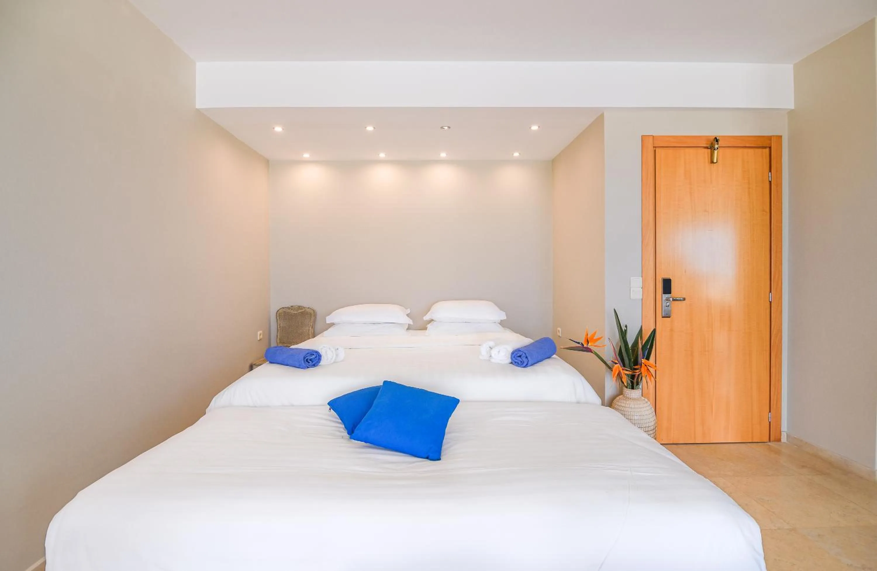 Bed in Parthenis Beach, Suites by the Sea