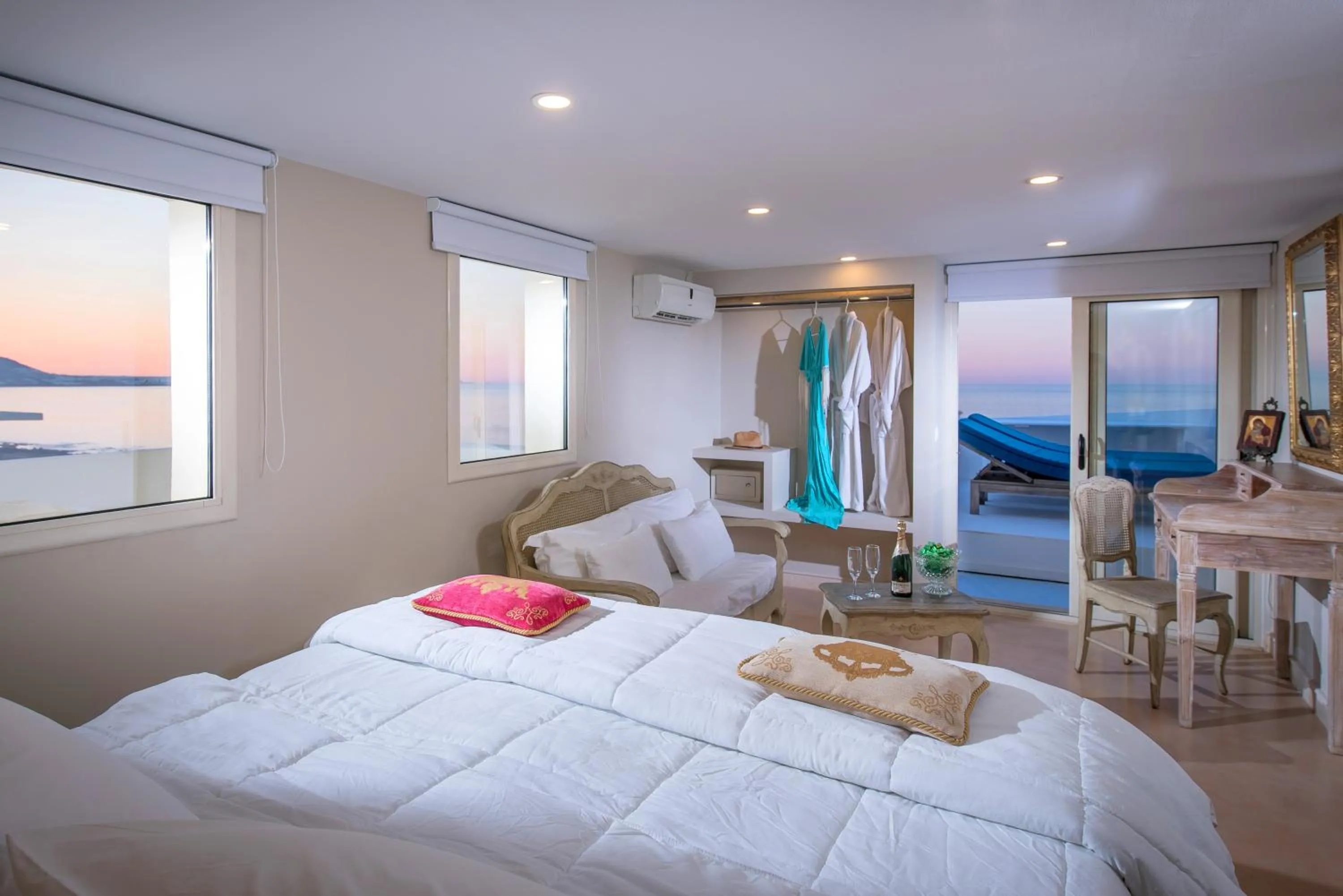 Photo of the whole room, Bed in Parthenis Beach, Suites by the Sea