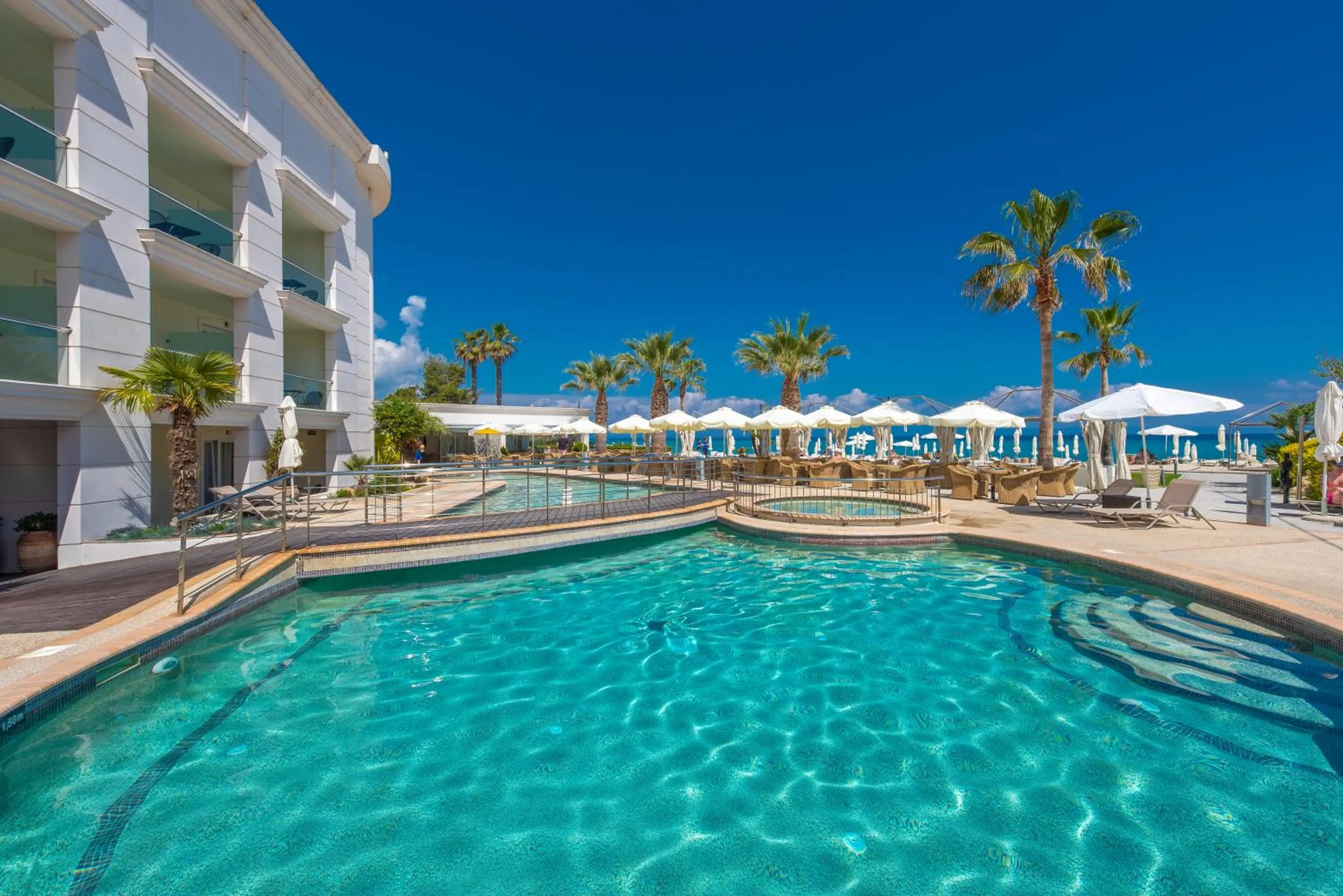 Swimming pool in Elinotel Apolamare Hotel