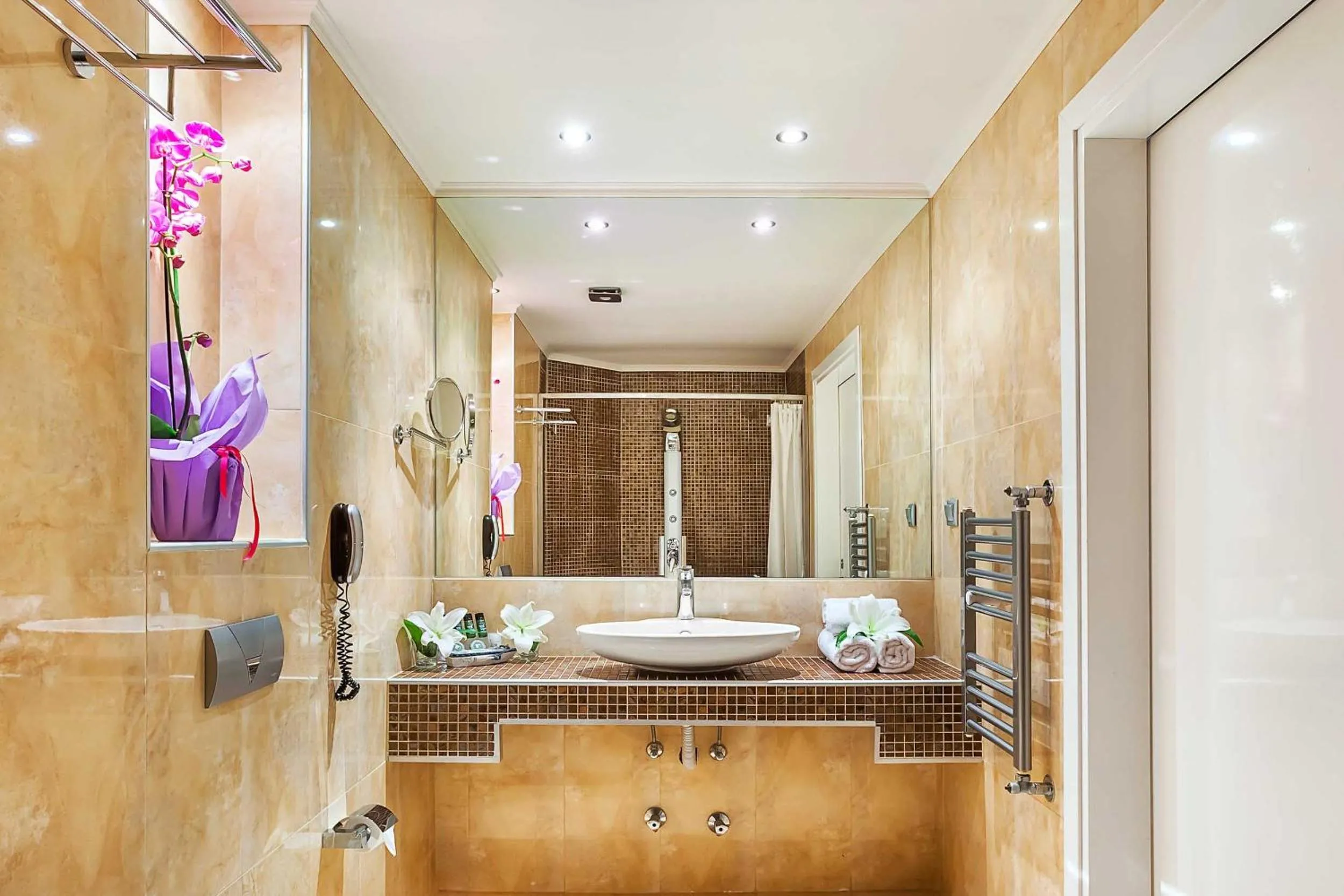 Bathroom in Elinotel Apolamare Hotel