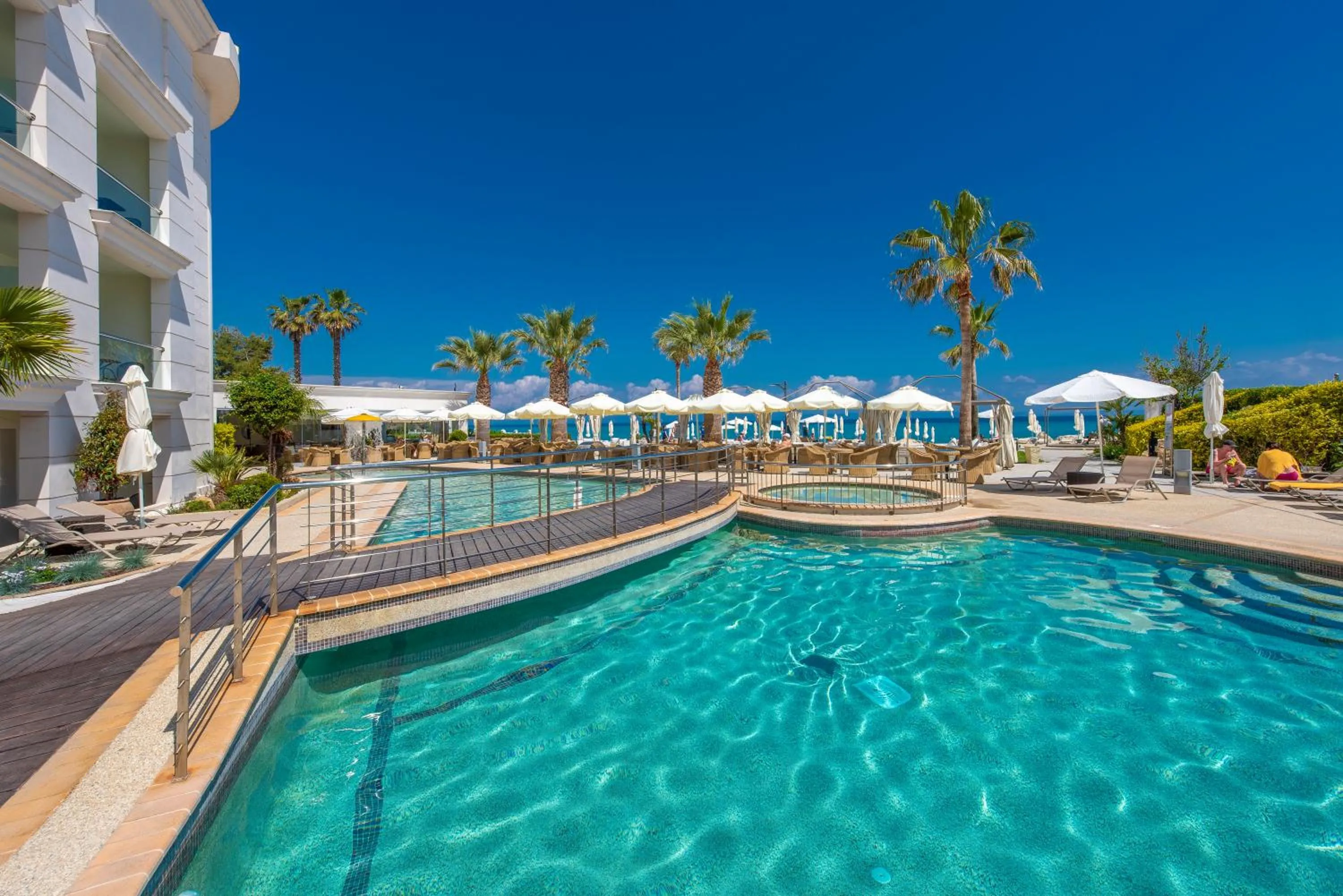 Swimming pool in Elinotel Apolamare Hotel